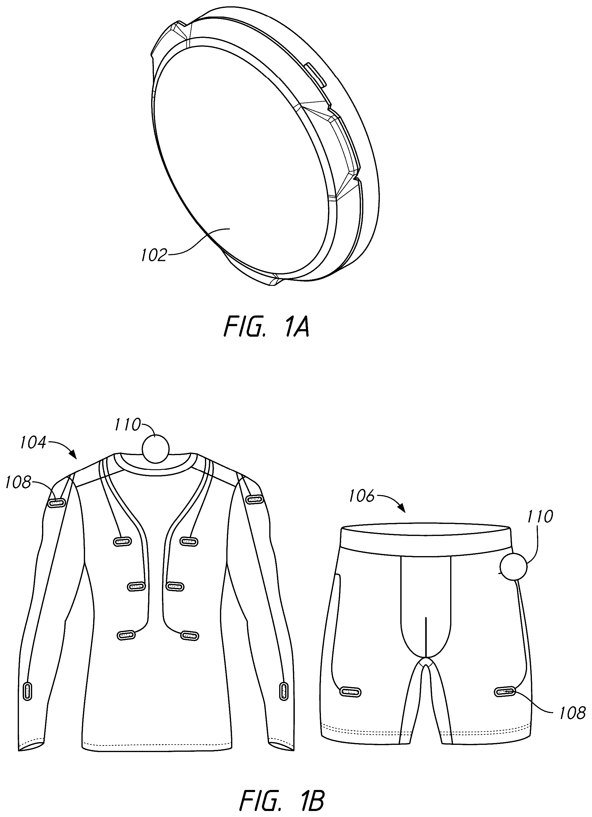 Patent US12551759 Figure 1 – Systems and methods for monitoring athletic performance