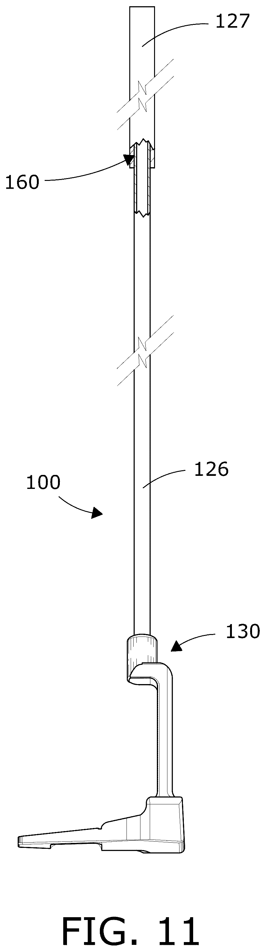 Patent US12551762 Figure 7 – Face forward putter type golf club