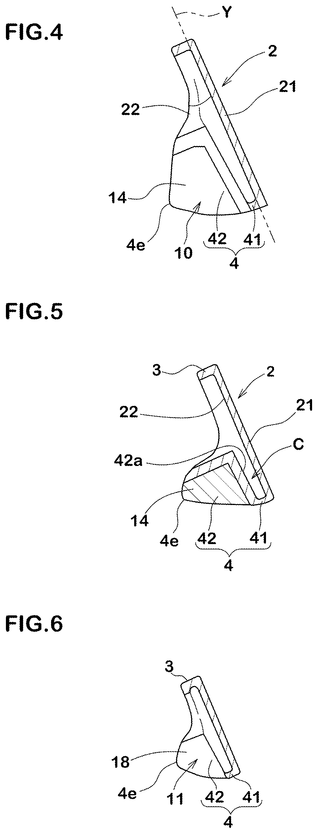 Patent US12551763 Figure 3 – Iron golf club head