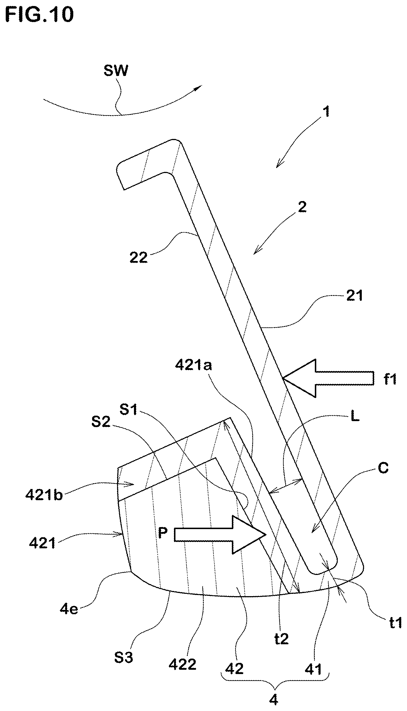 Patent US12551763 Figure 6 – Iron golf club head