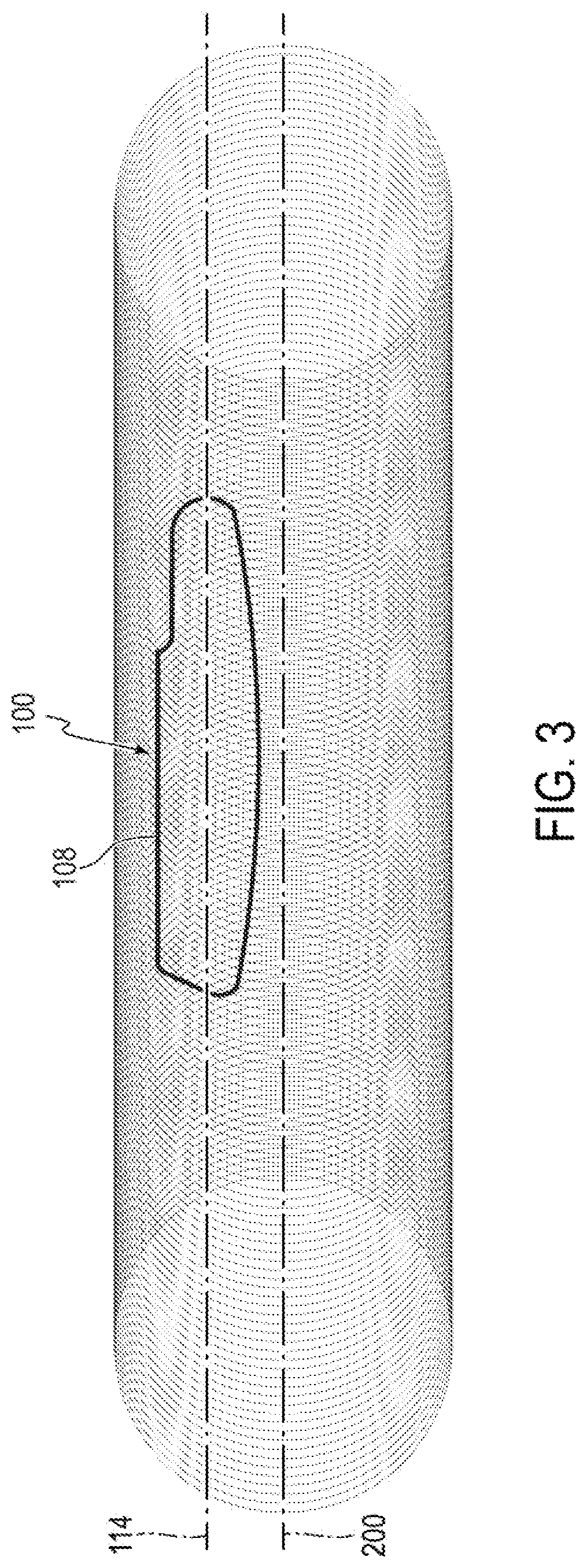 Patent US12551764 Figure 3 – Golf club with grooved striking face