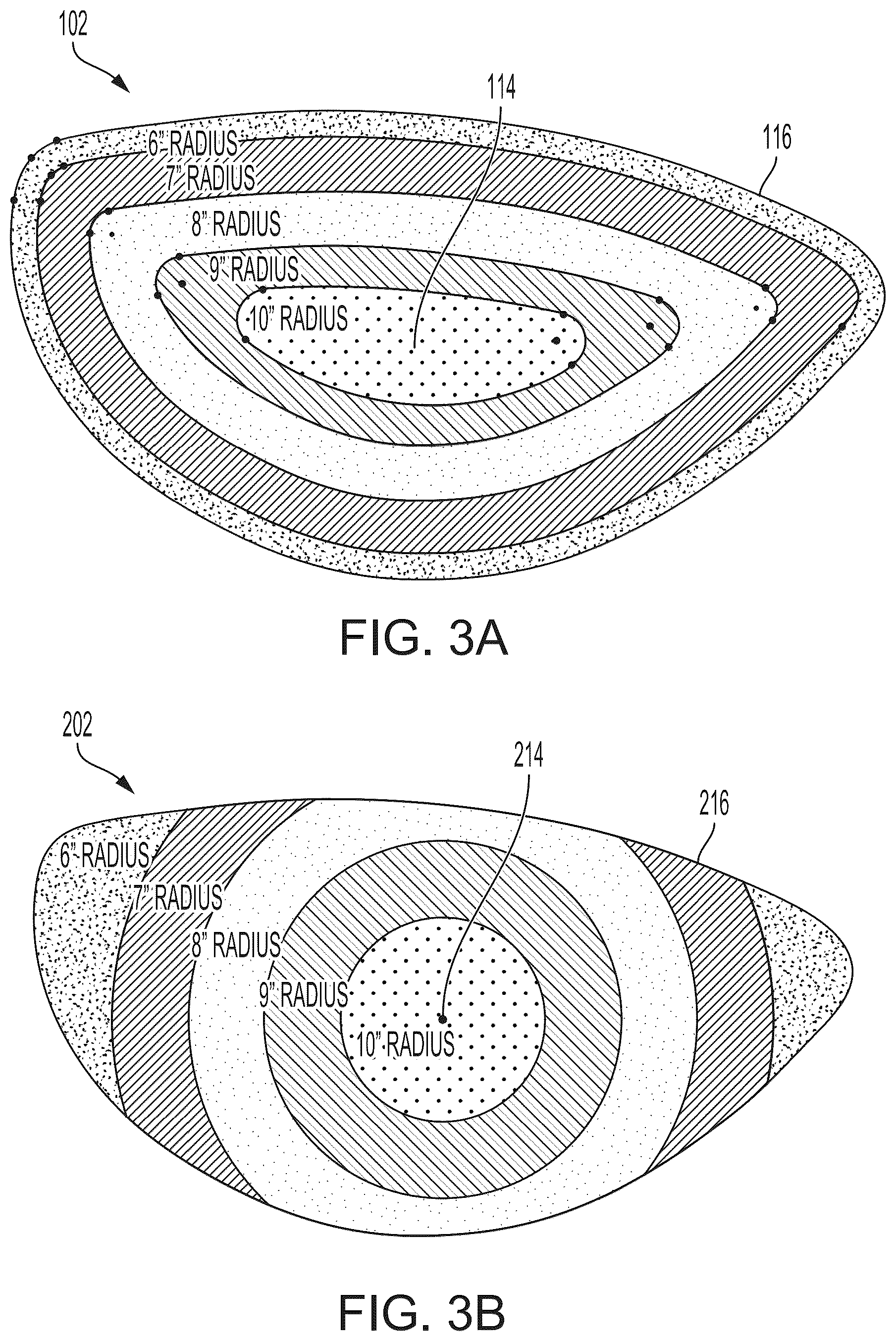 Patent US12551765 Figure 3 – Fitting system for a bulge and a roll on one or more golf clubs