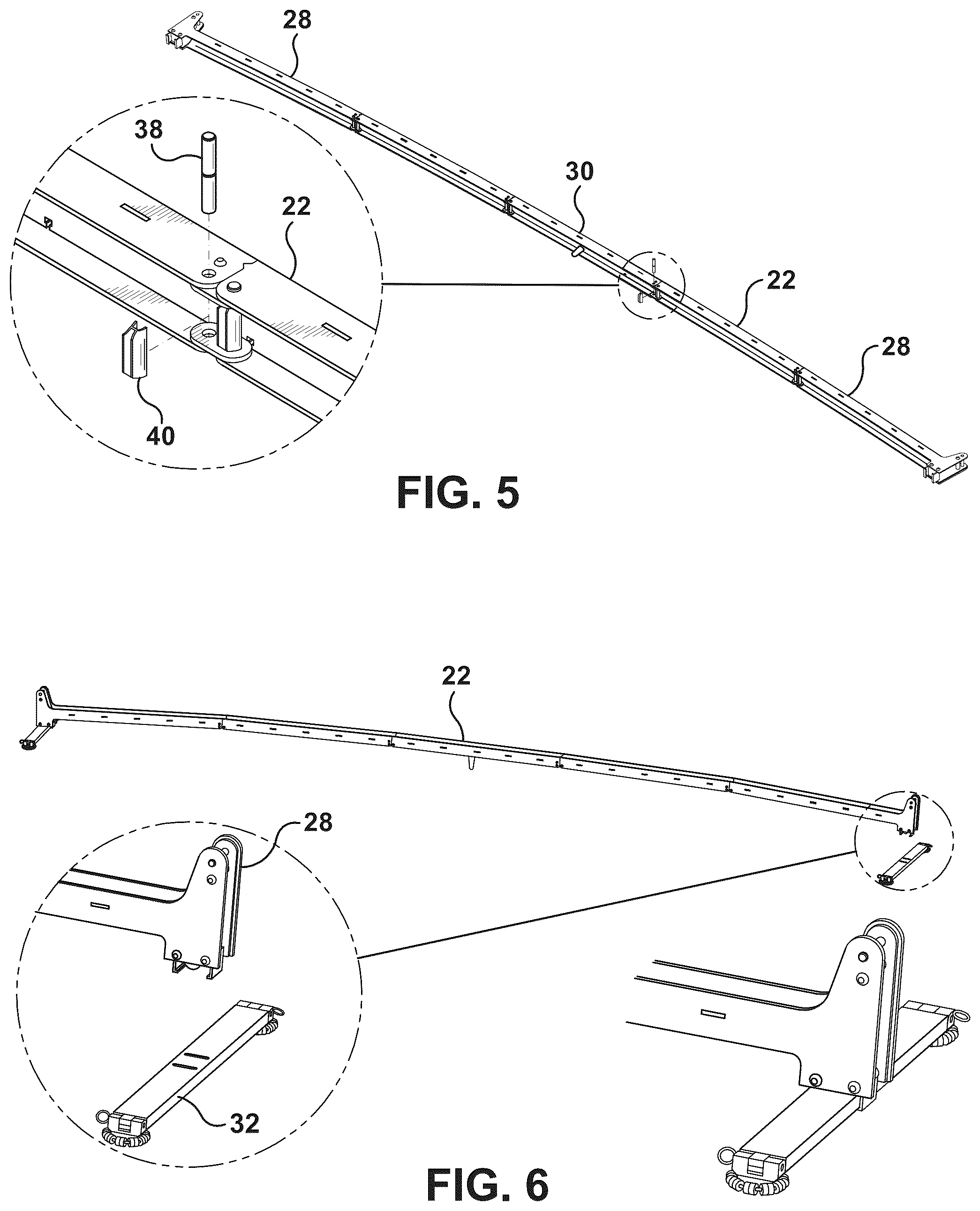 Patent US12551766 Figure 4 – Pickleball net