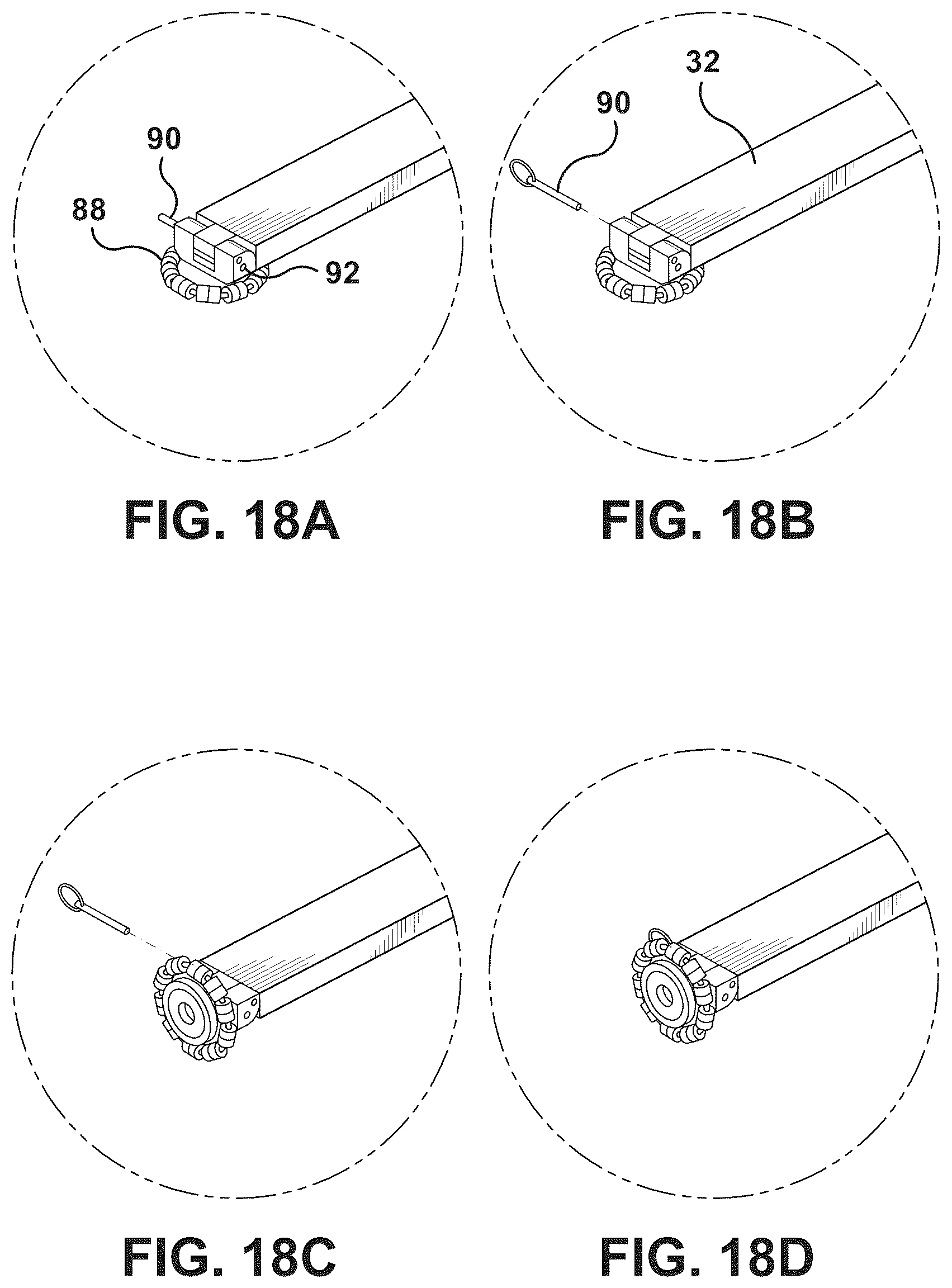 Patent US12551766 Figure 12 – Pickleball net