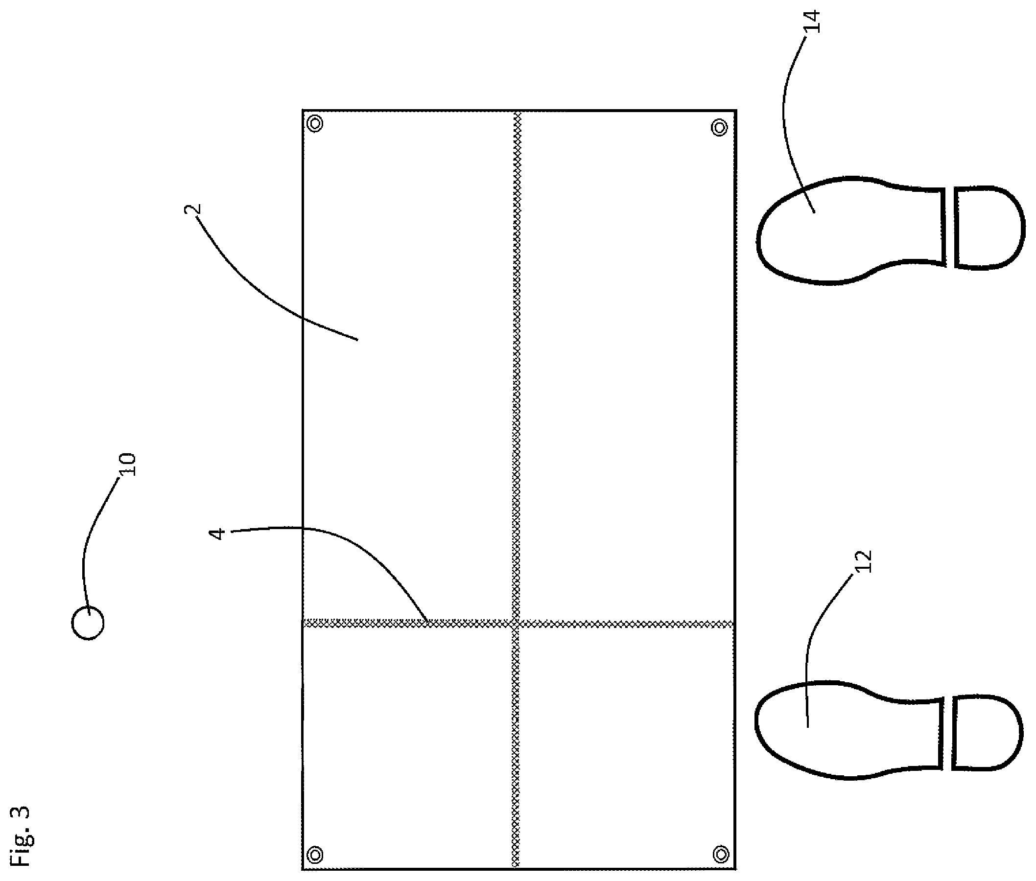 Patent US12551772 Figure 3 – Golf ball address training method