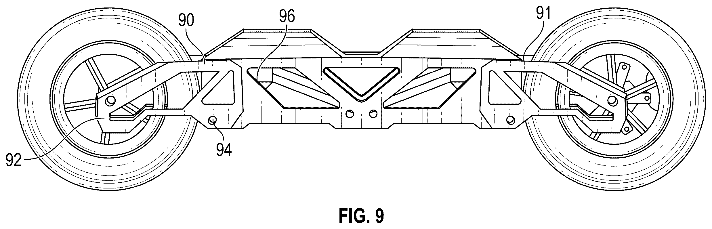 Patent US12551774 Figure 8 – Snowless suspension ski