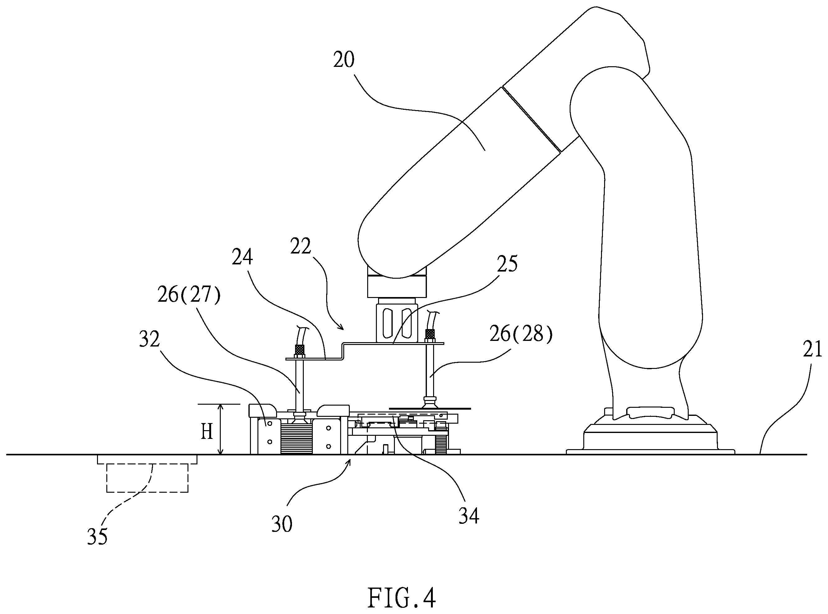 Patent US12551776 Figure 4 – System for picking cards and identification for a card game