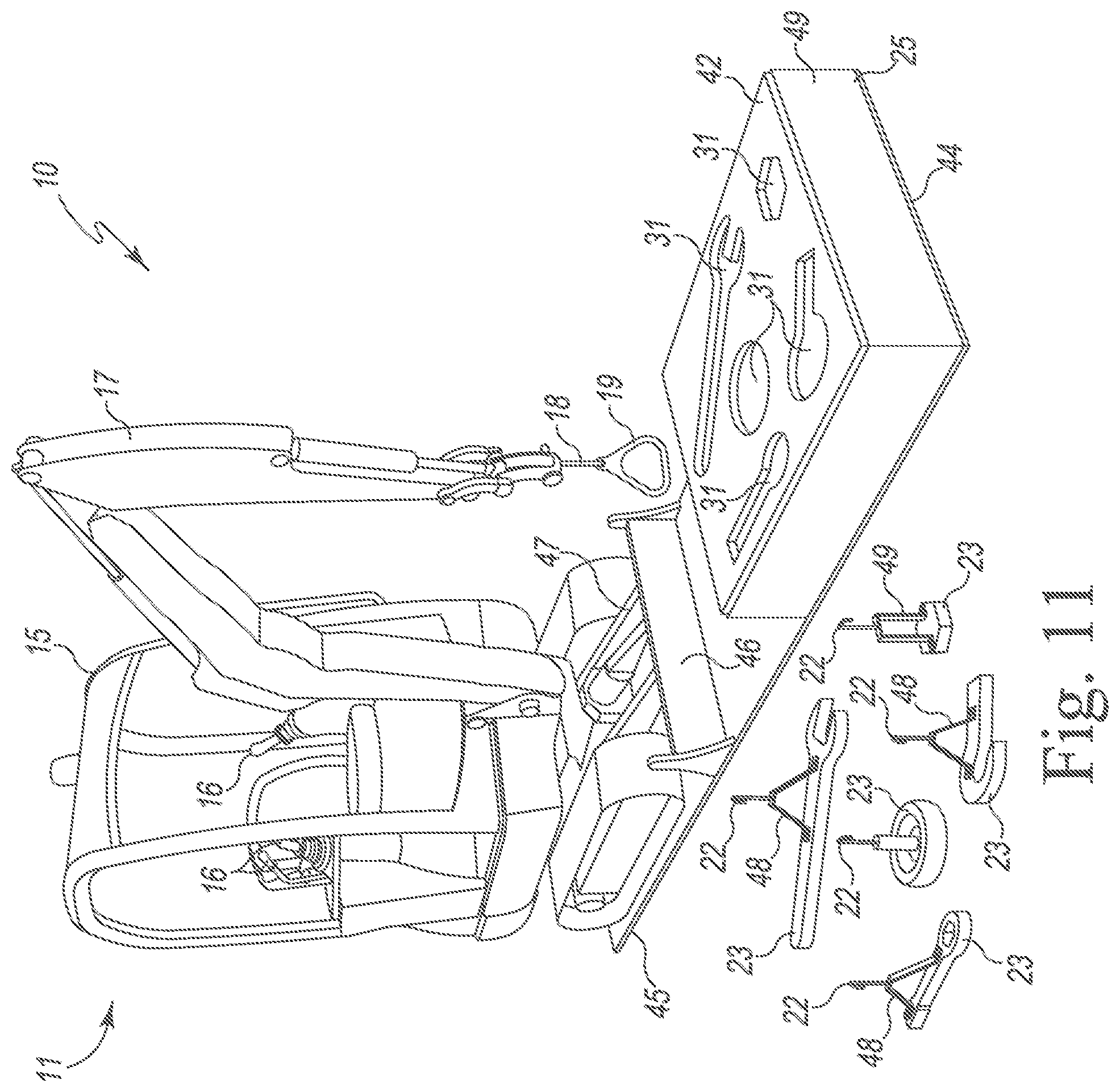 Patent US12551780 Figure 13 – Amusement activity station