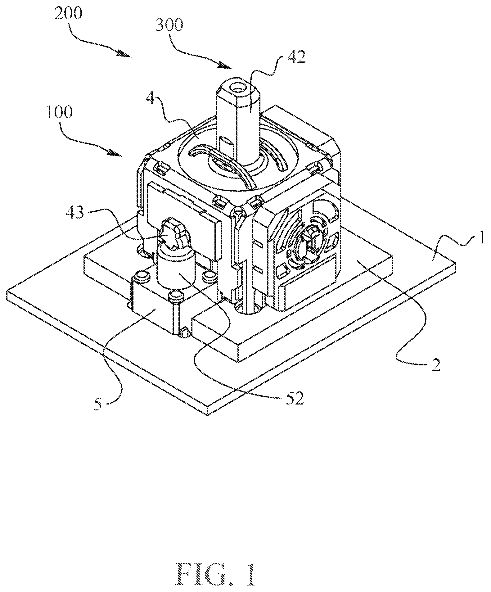 Patent US12551786 Figure 1 – Joystick module