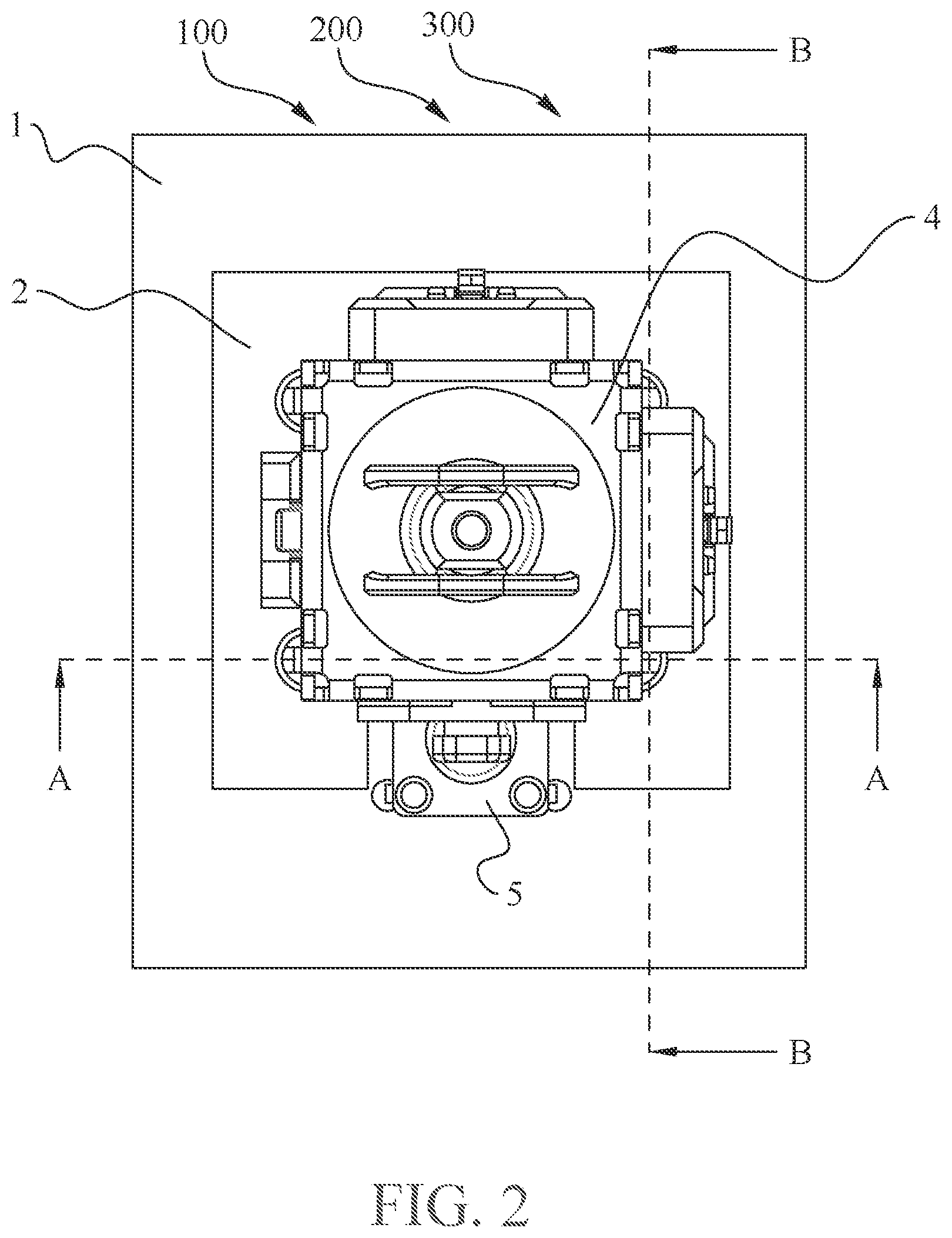 Patent US12551786 Figure 2 – Joystick module