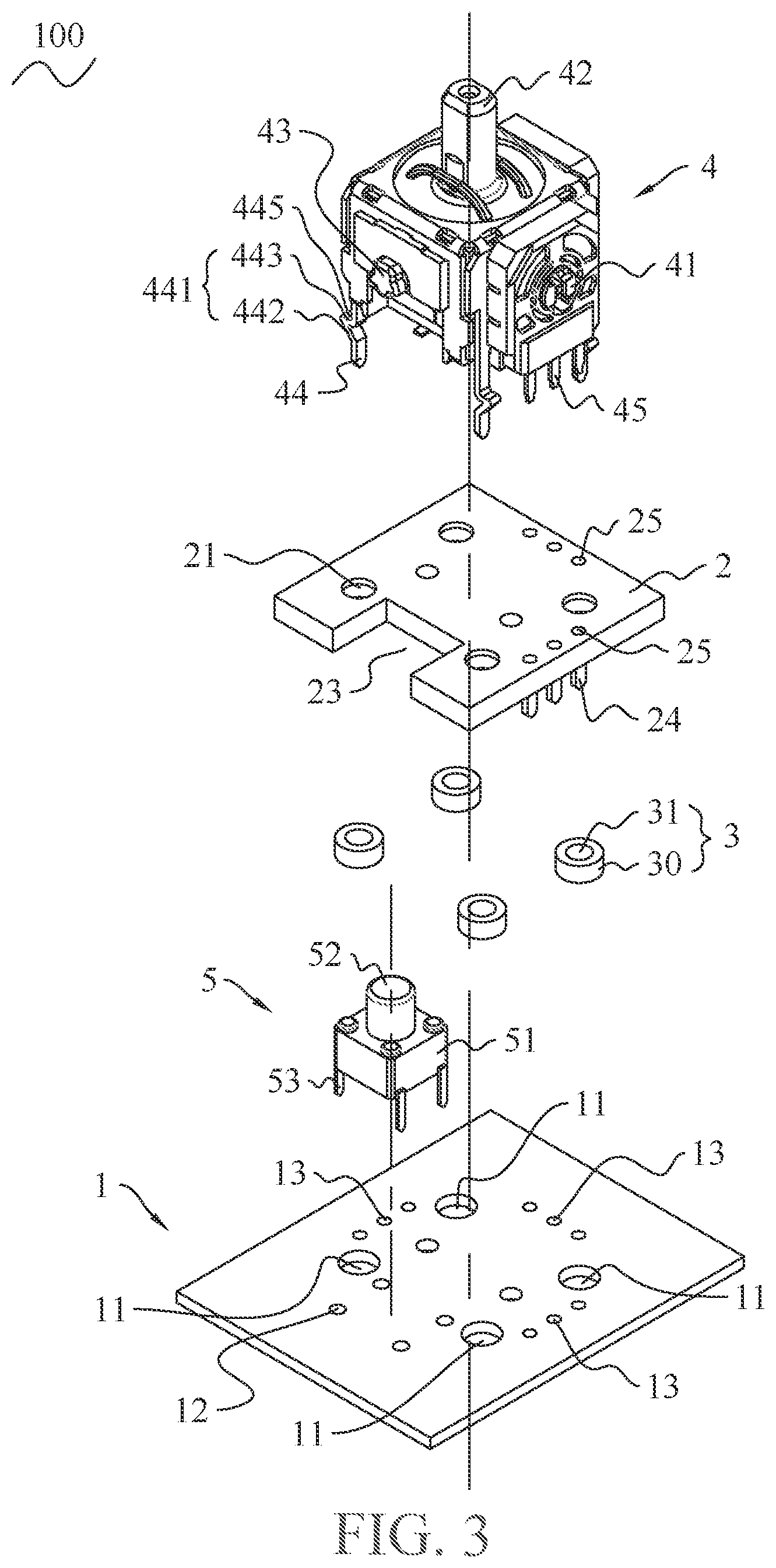 Patent US12551786 Figure 3 – Joystick module