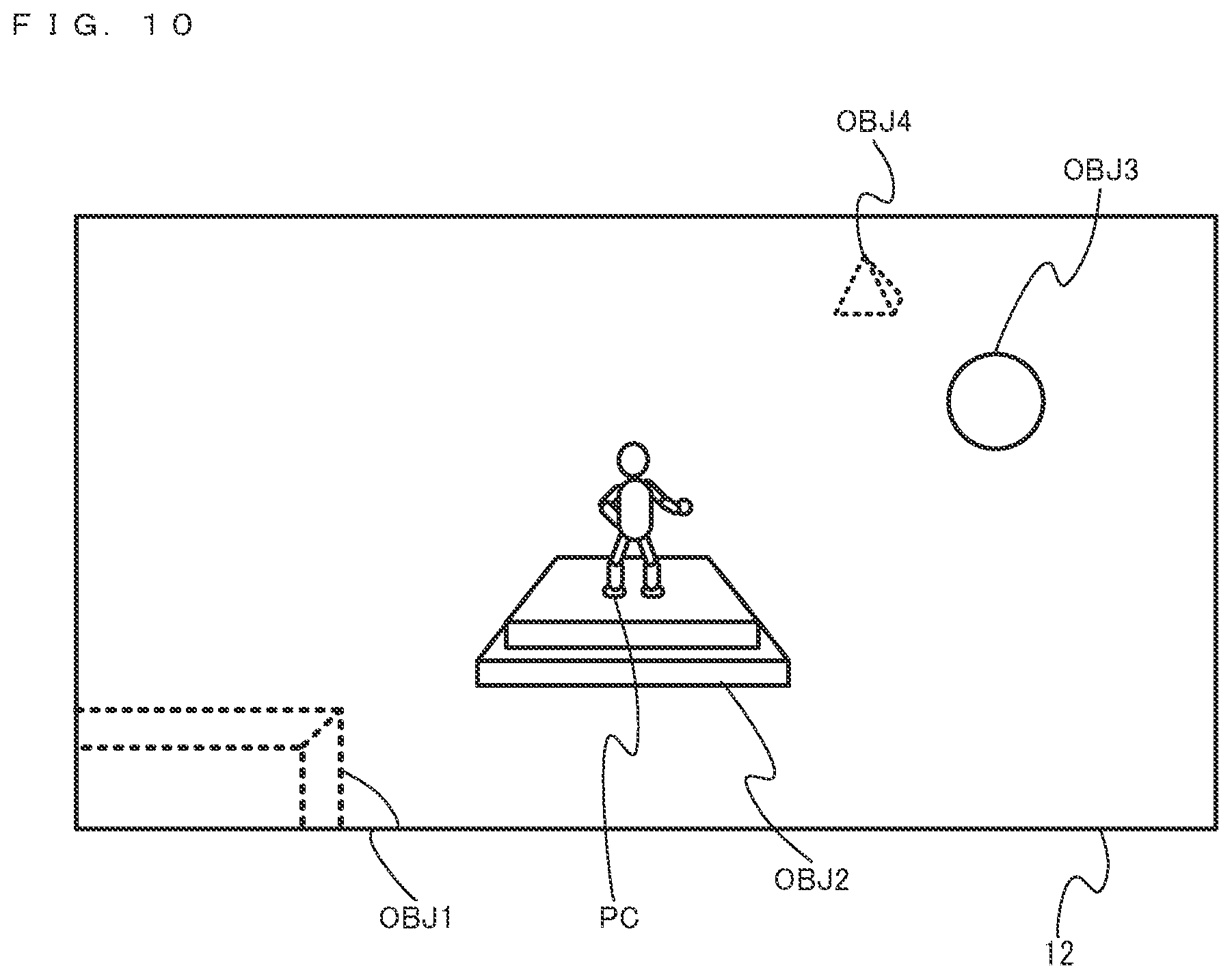 Patent US12551793 Figure 10 – Storage medium storing information processing program for generating an image depth of field mask based on virtual camera shooting direction, and corresponding information processing apparatus, information processing system, and information processing method