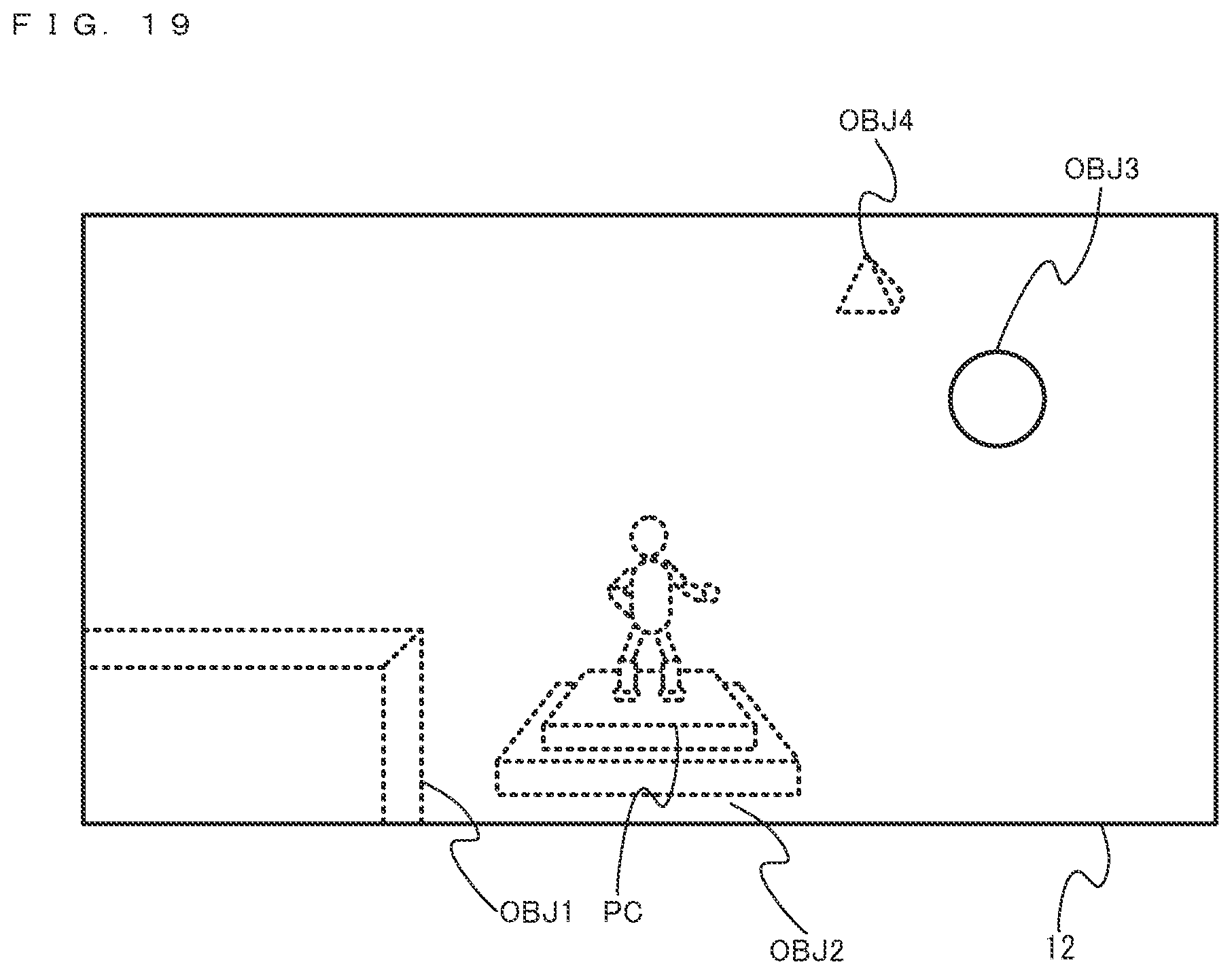 Patent US12551793 Figure 19 – Storage medium storing information processing program for generating an image depth of field mask based on virtual camera shooting direction, and corresponding information processing apparatus, information processing system, and information processing method