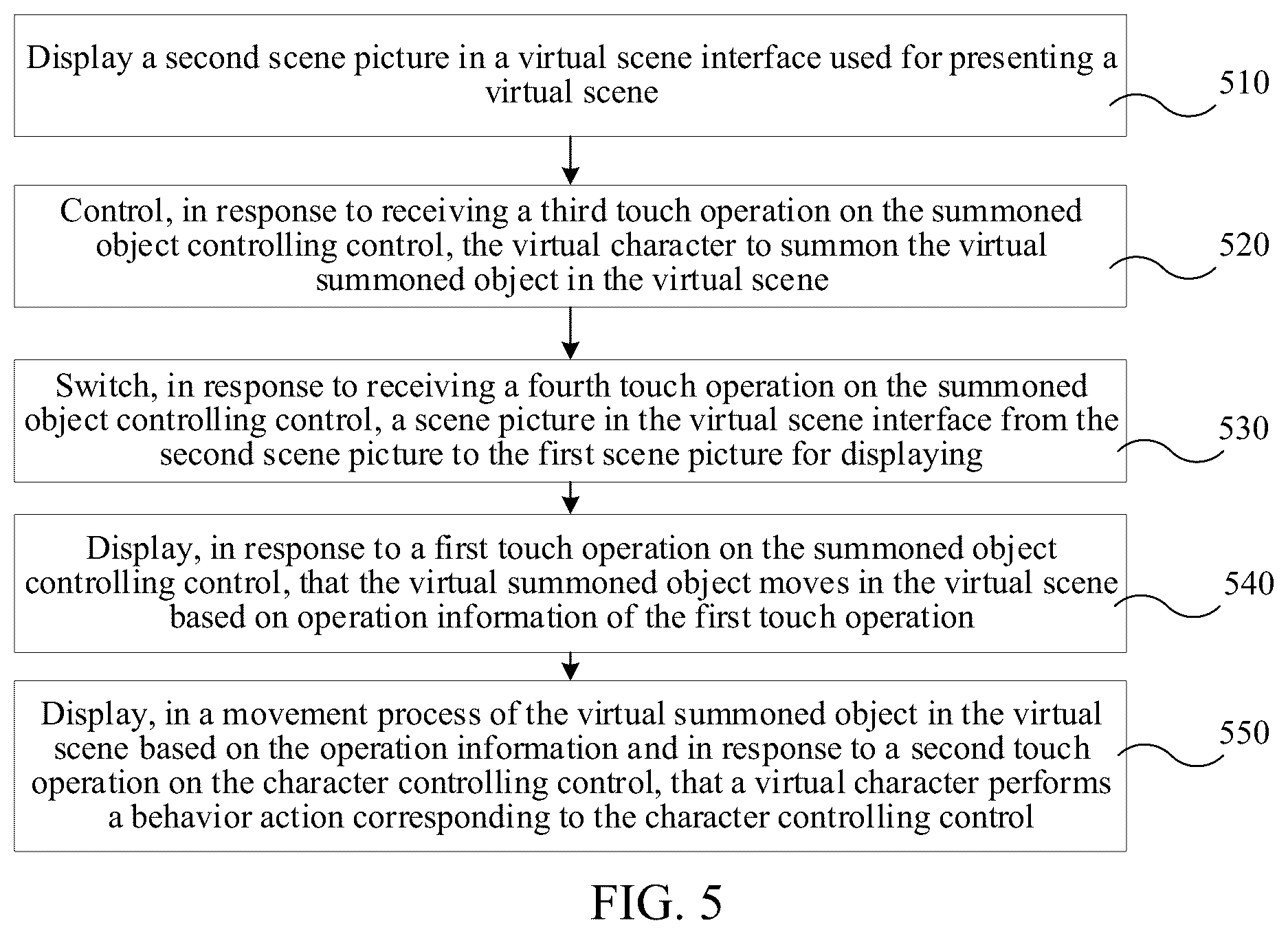 Patent US12551797 Figure 4 – Virtual object control method and apparatus, device, and storage medium