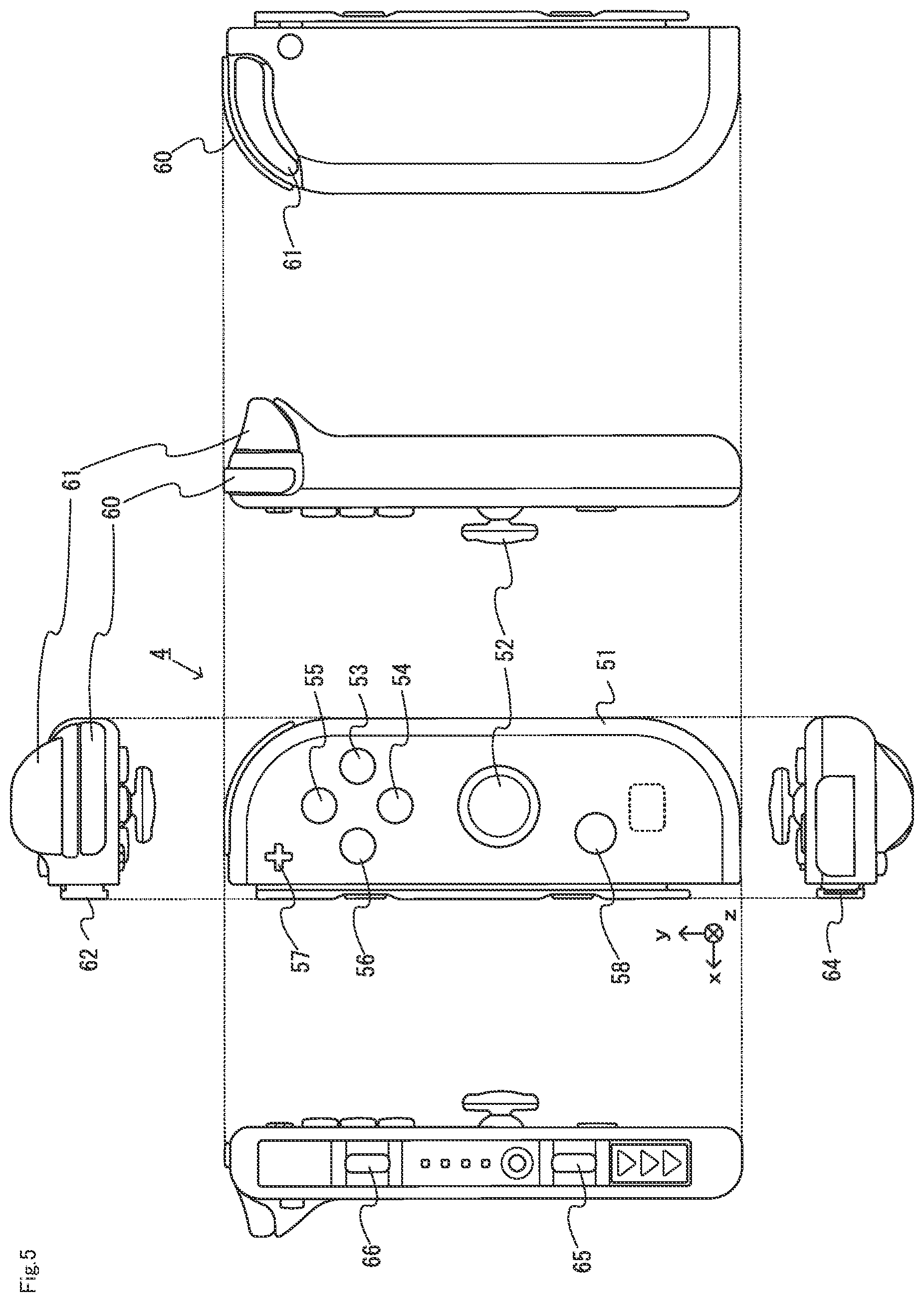 Patent US12551798 Figure 5 – Storage medium, information processing system, information processing apparatus, and game processing method