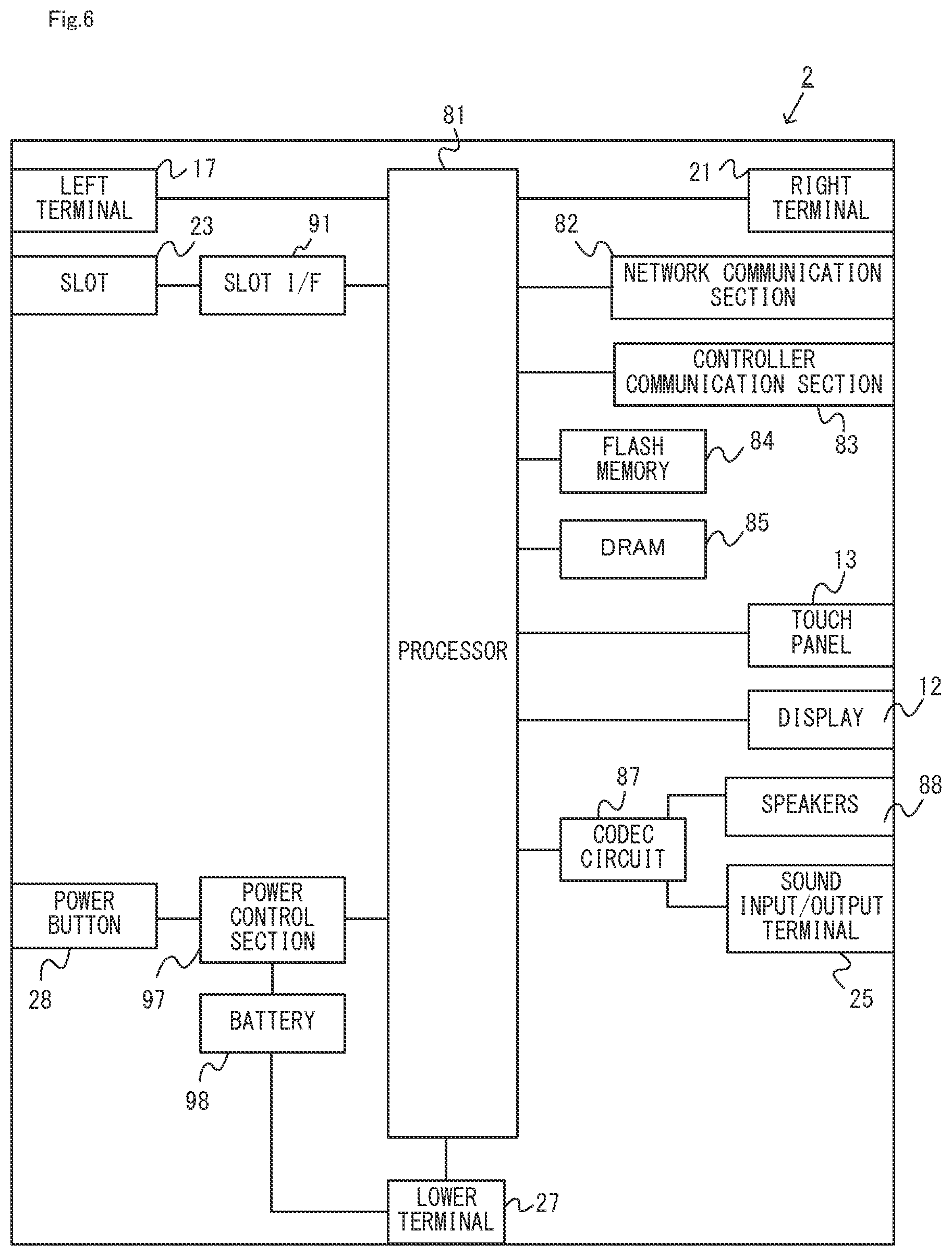 Patent US12551798 Figure 6 – Storage medium, information processing system, information processing apparatus, and game processing method