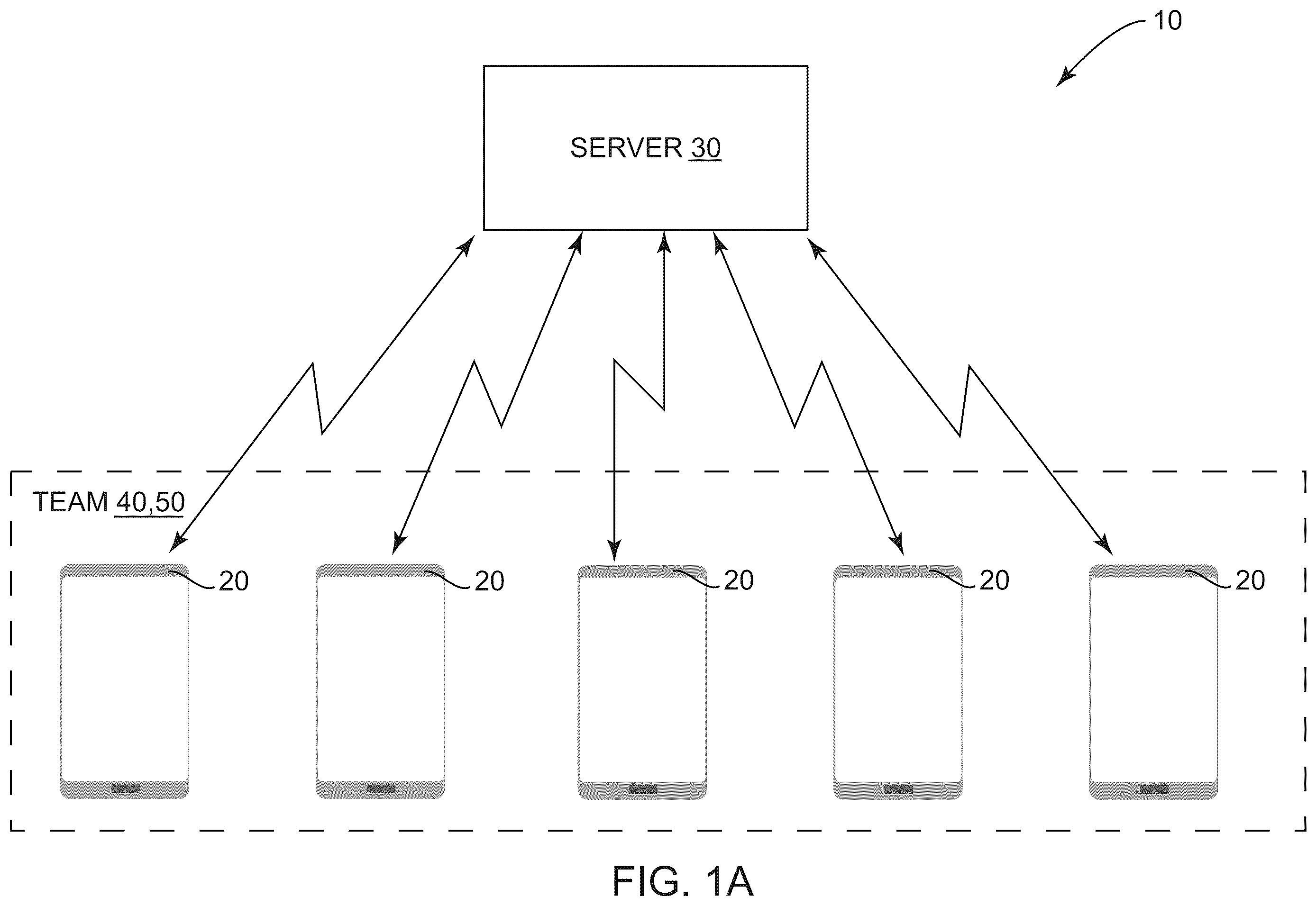 Patent US12551803 Figure 1 – Word game system