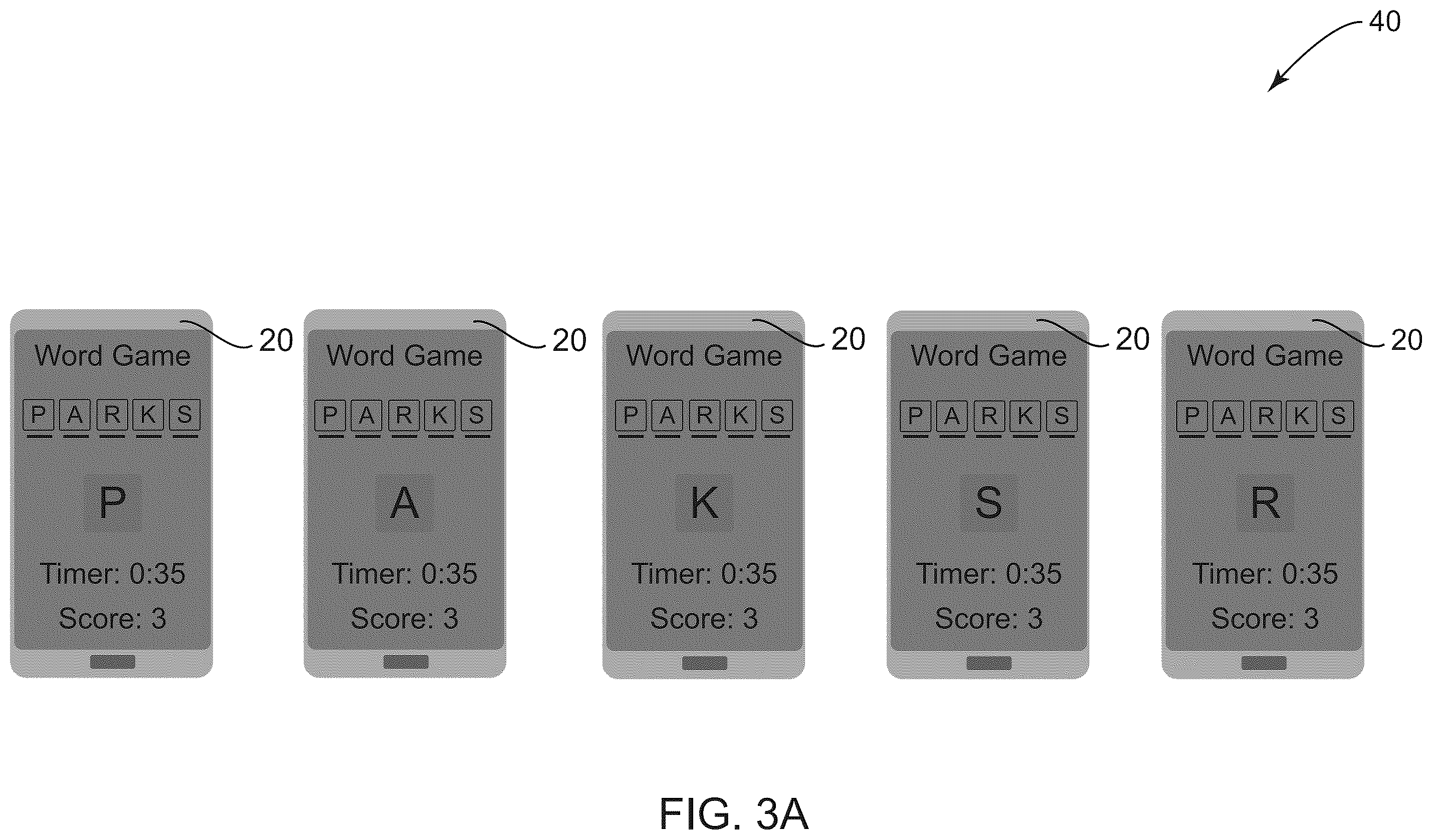 Patent US12551803 Figure 7 – Word game system
