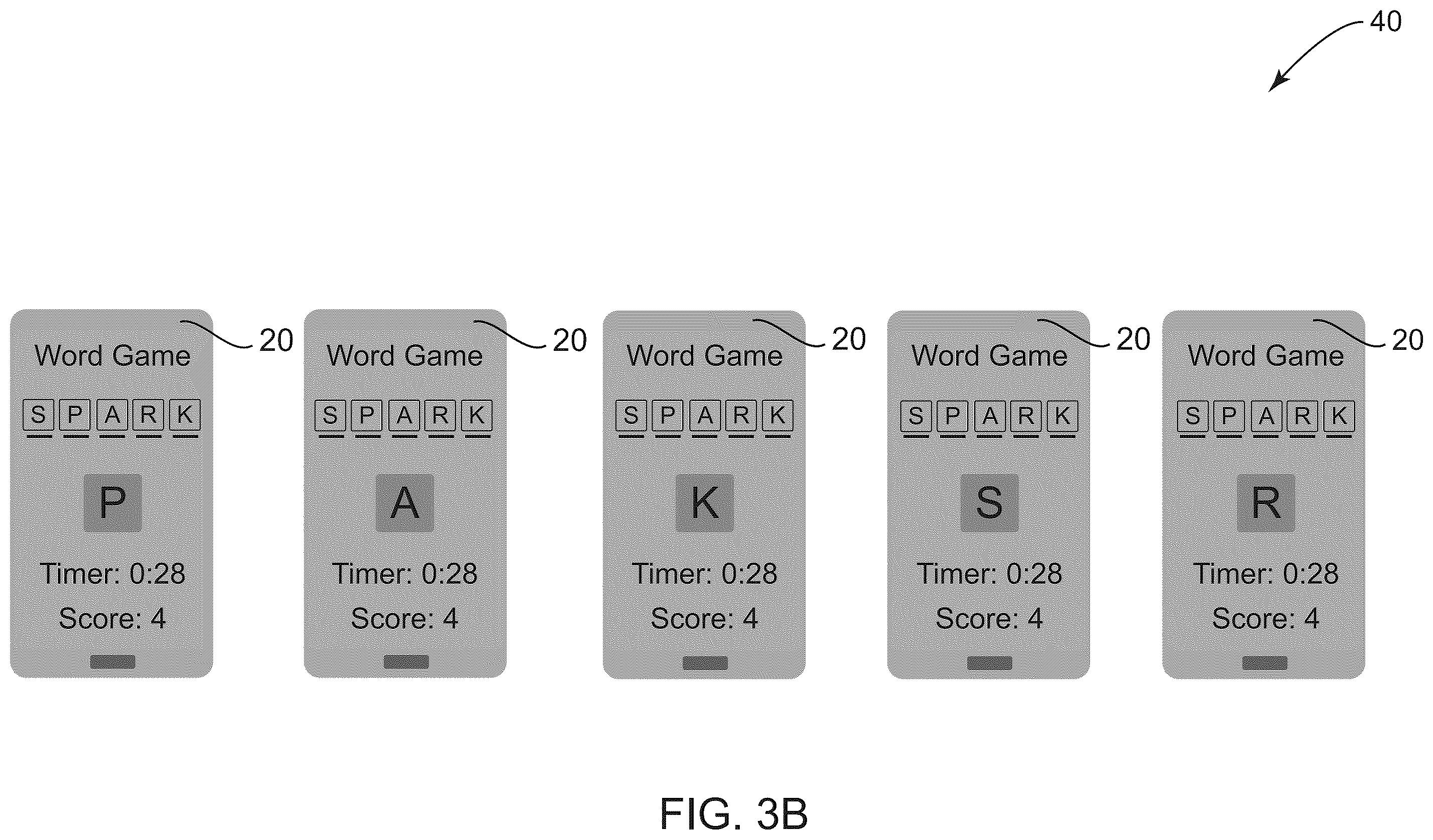 Patent US12551803 Figure 8 – Word game system