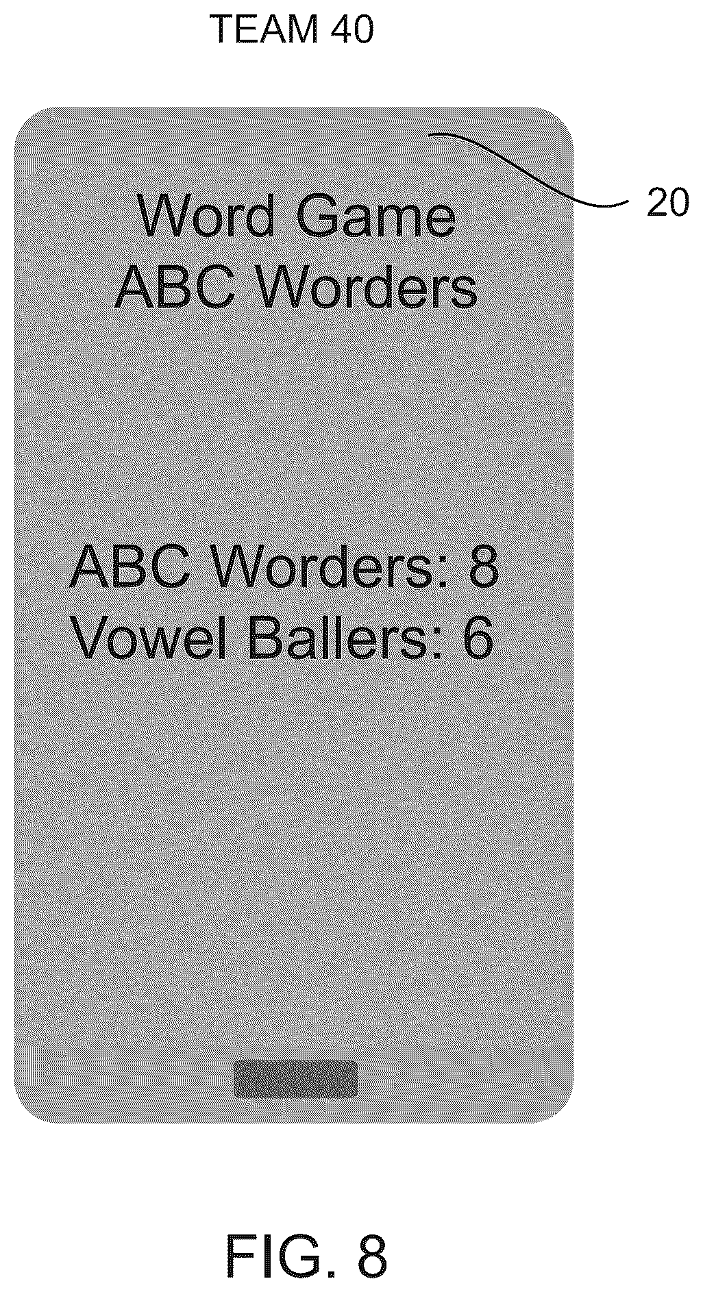 Patent US12551803 Figure 13 – Word game system