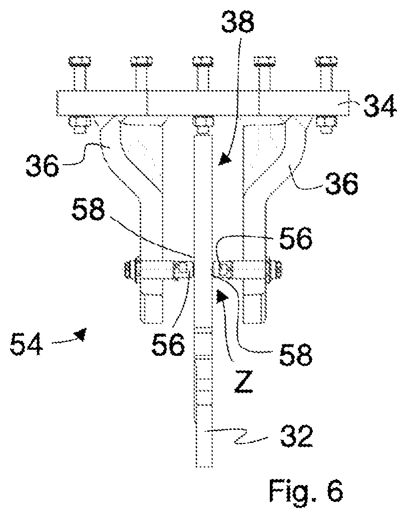 Patent US12551805 Figure 4 – Ferris wheel installation comprising a guide structure for gondolas having sliding ball joints