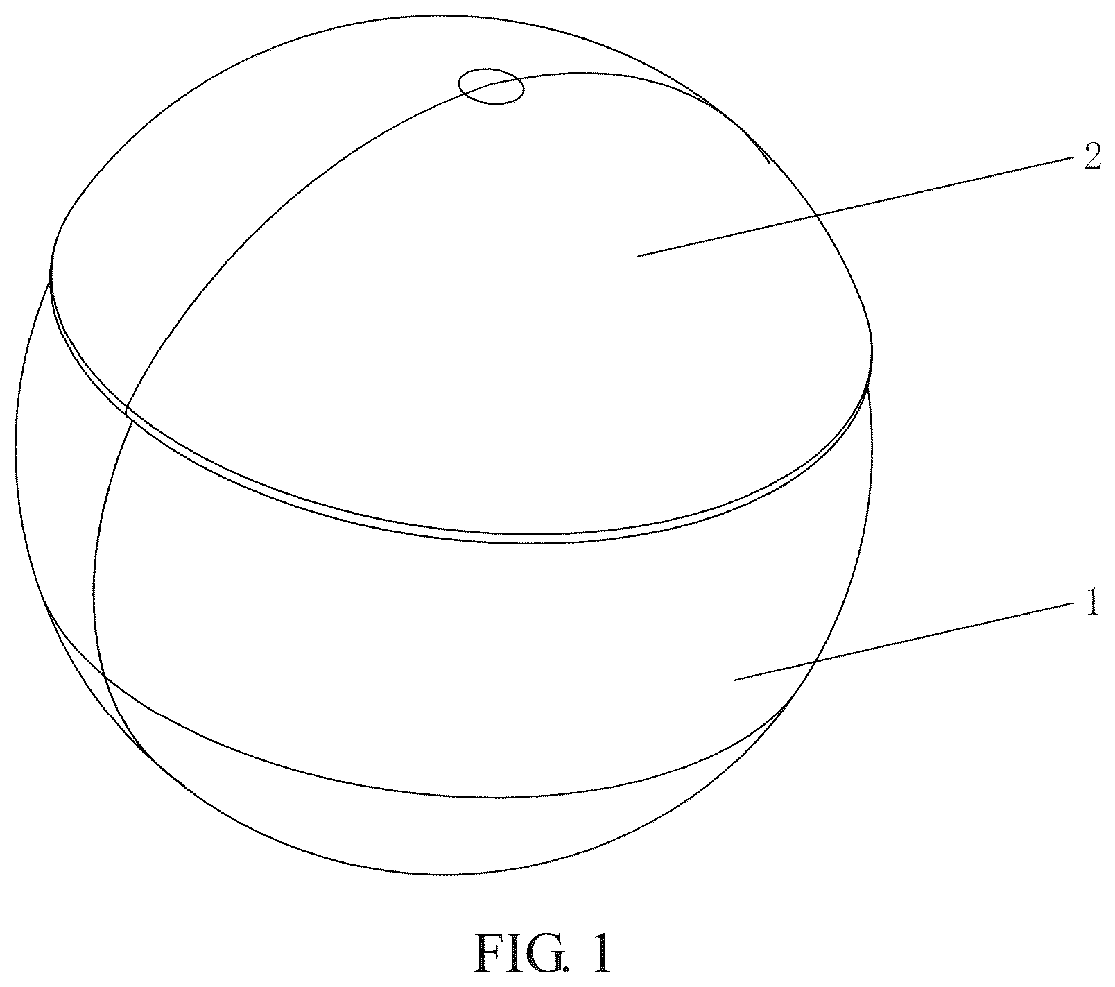 Patent US12551808 Figure 1 – Throwable exploding water ball