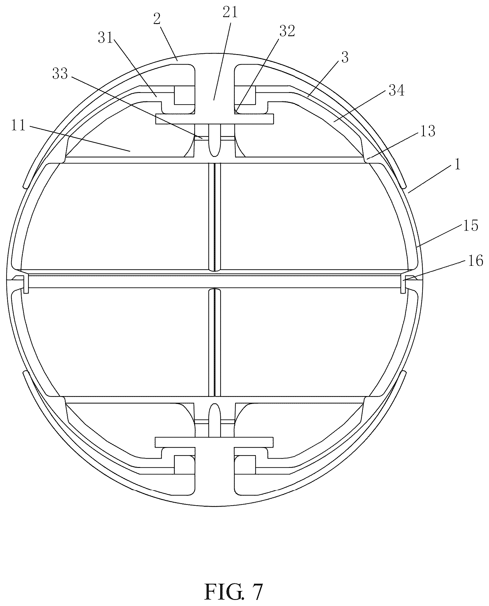 Patent US12551808 Figure 7 – Throwable exploding water ball