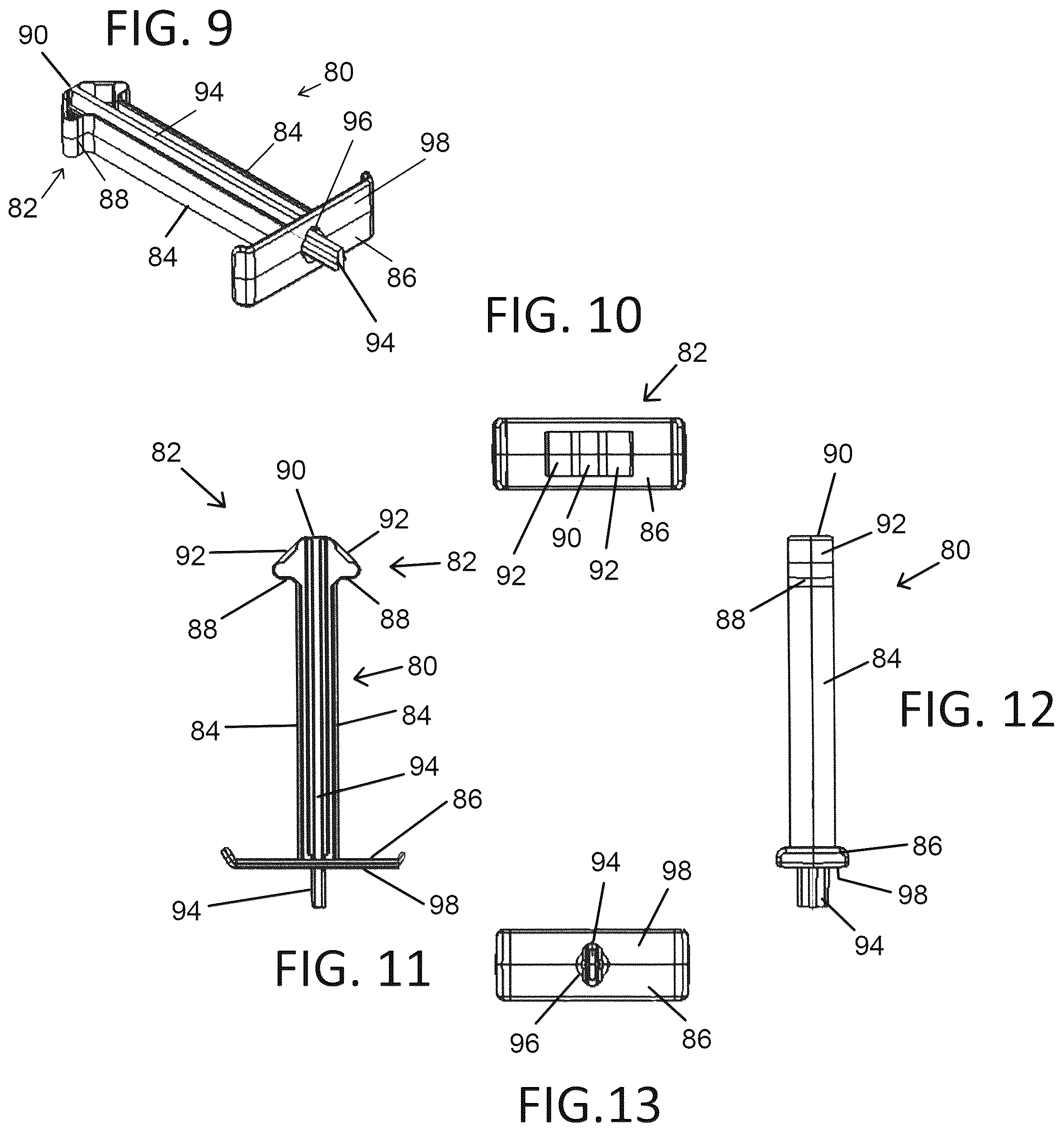 Patent US12551814 Figure 9 – Fasteners for foam construction elements