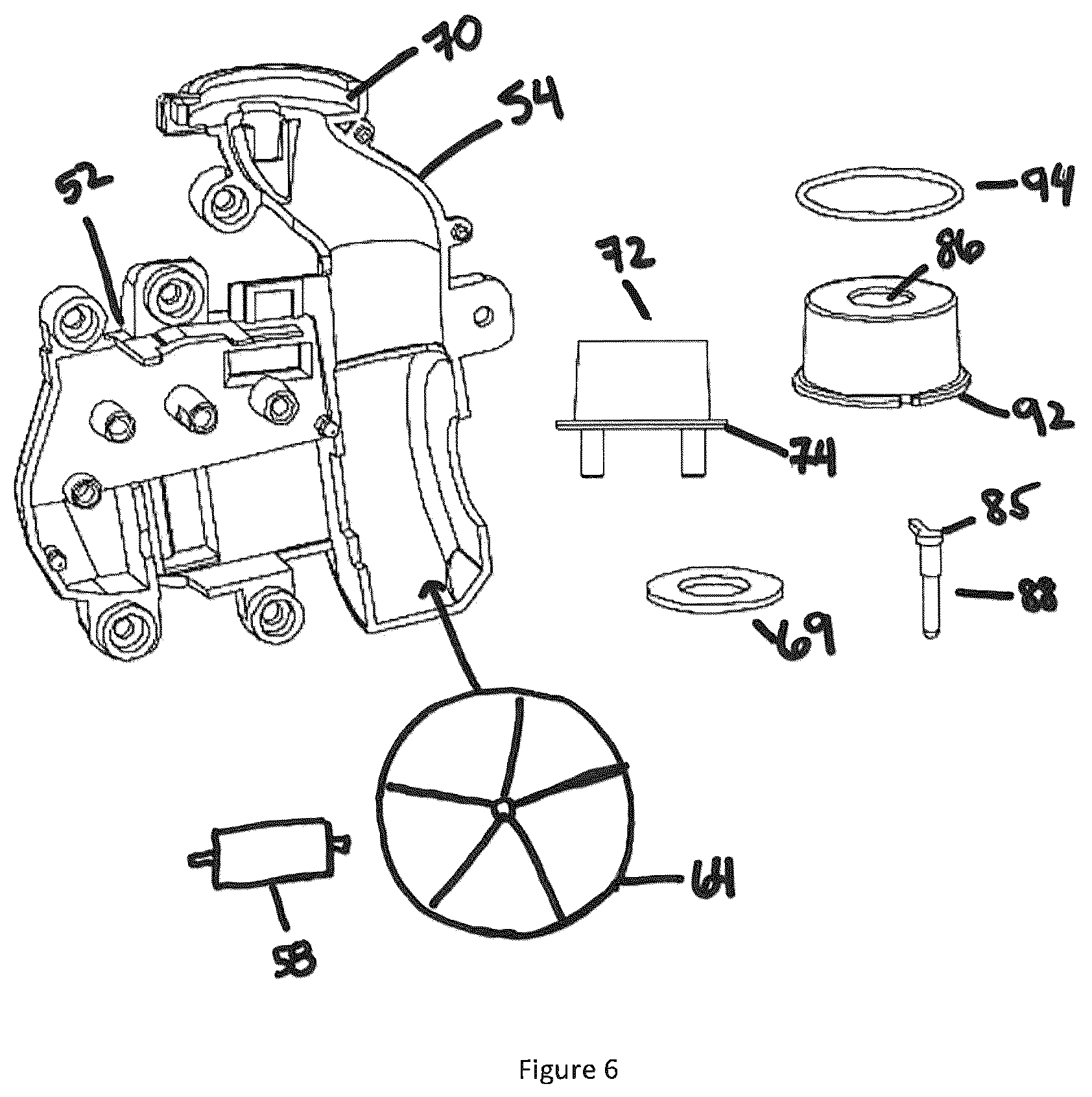 Patent US12551817 Figure 6 – Chomping bubble producing toy
