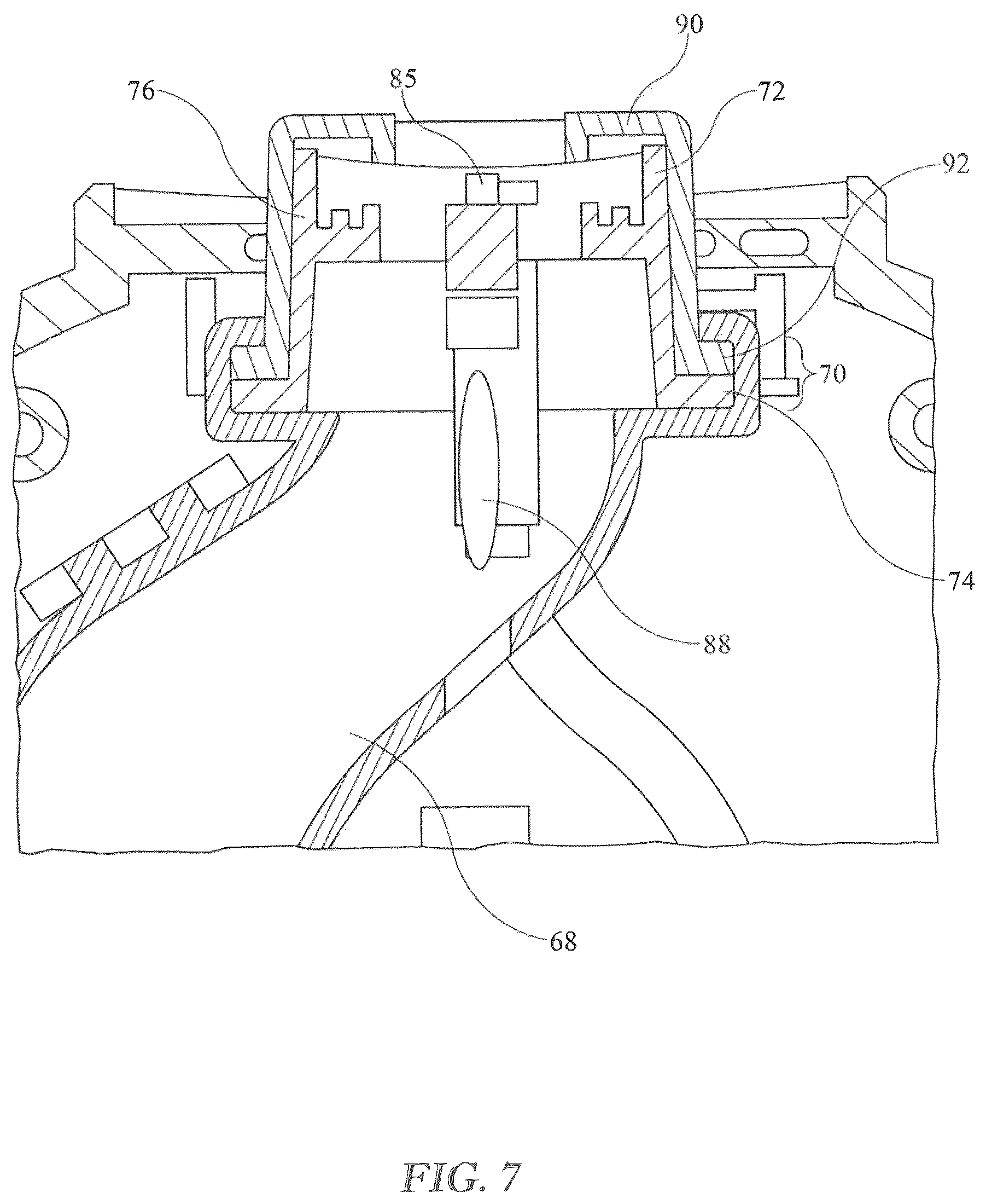 Patent US12551817 Figure 7 – Chomping bubble producing toy