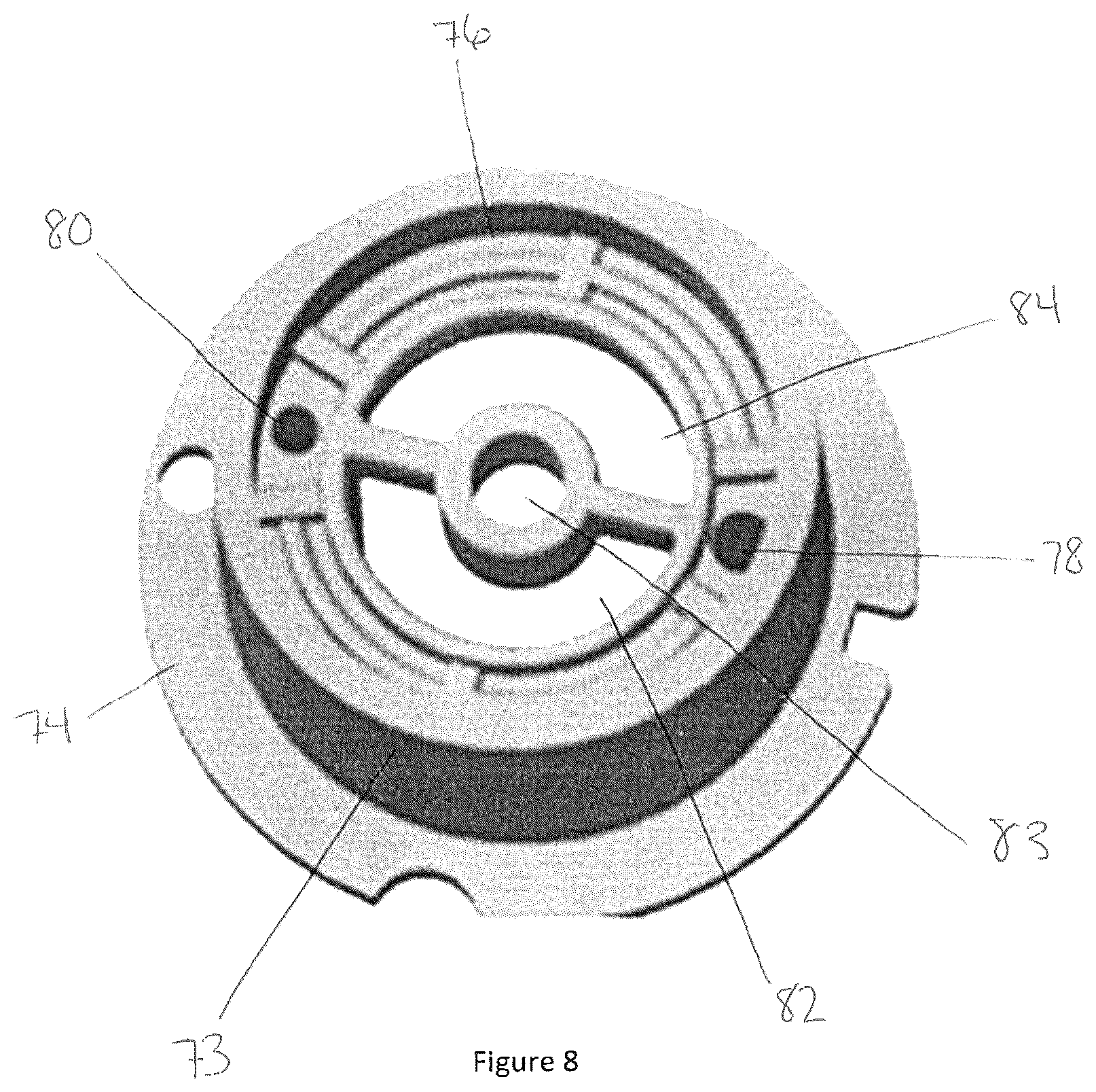 Patent US12551817 Figure 8 – Chomping bubble producing toy