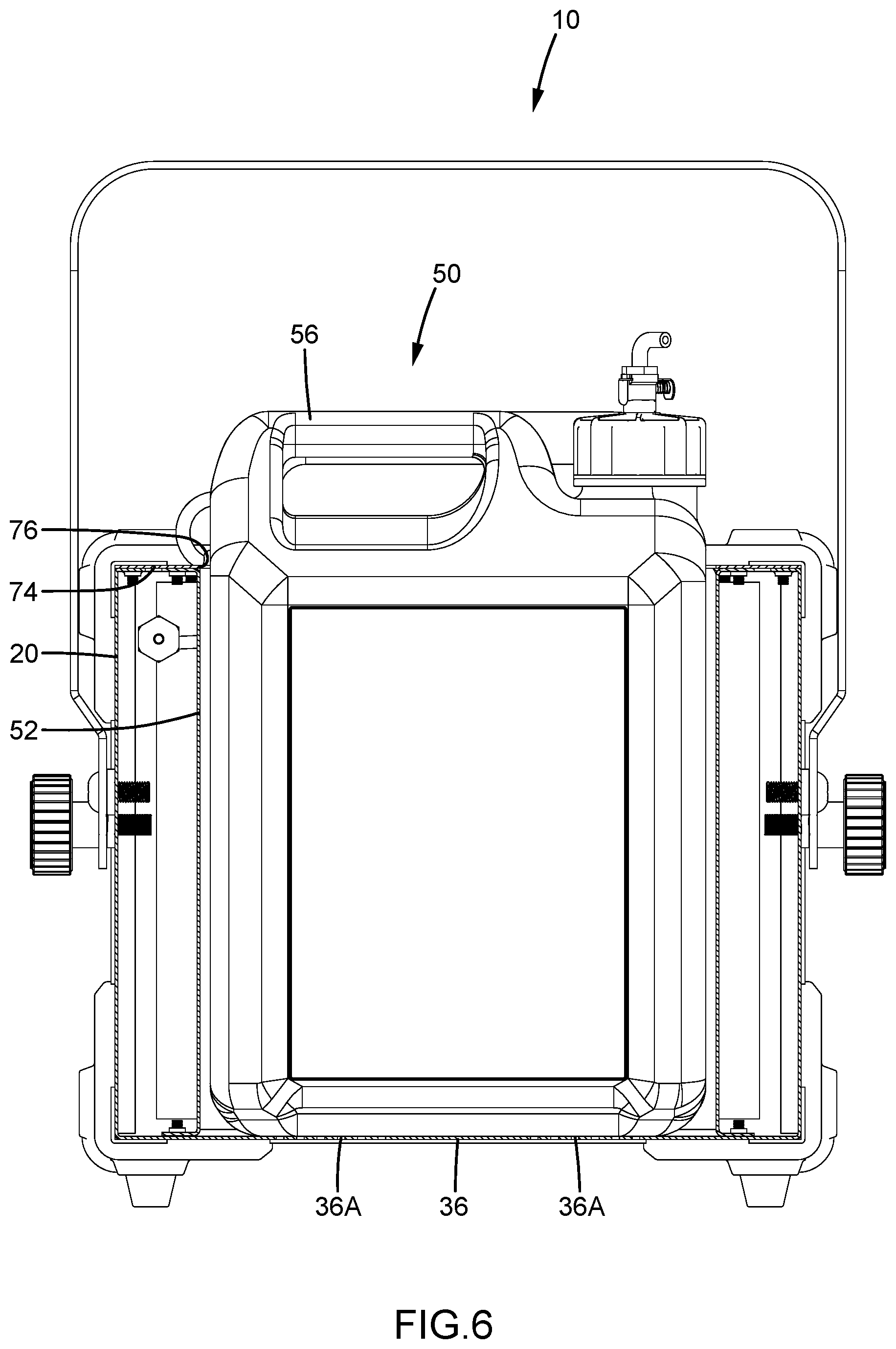 Patent US12551819 Figure 12 – Waterproof heating module for smoke generator