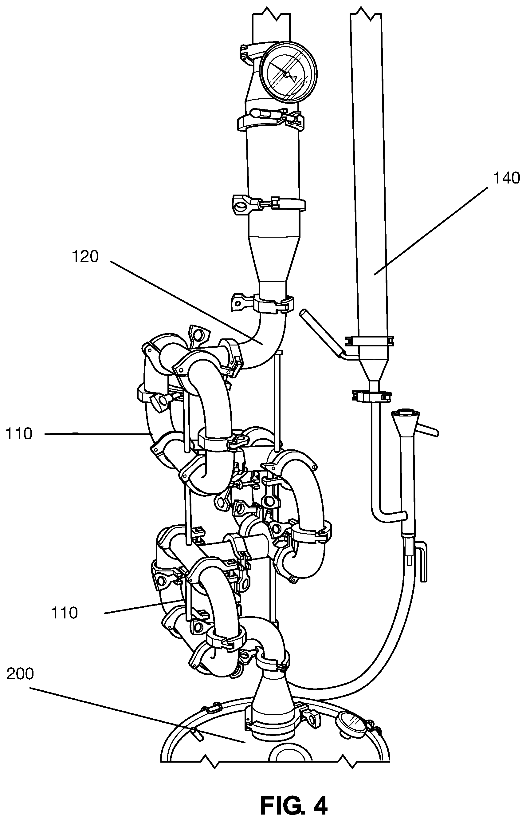 Patent US12551821 Figure 4 – Liquor distillation system and method thereof