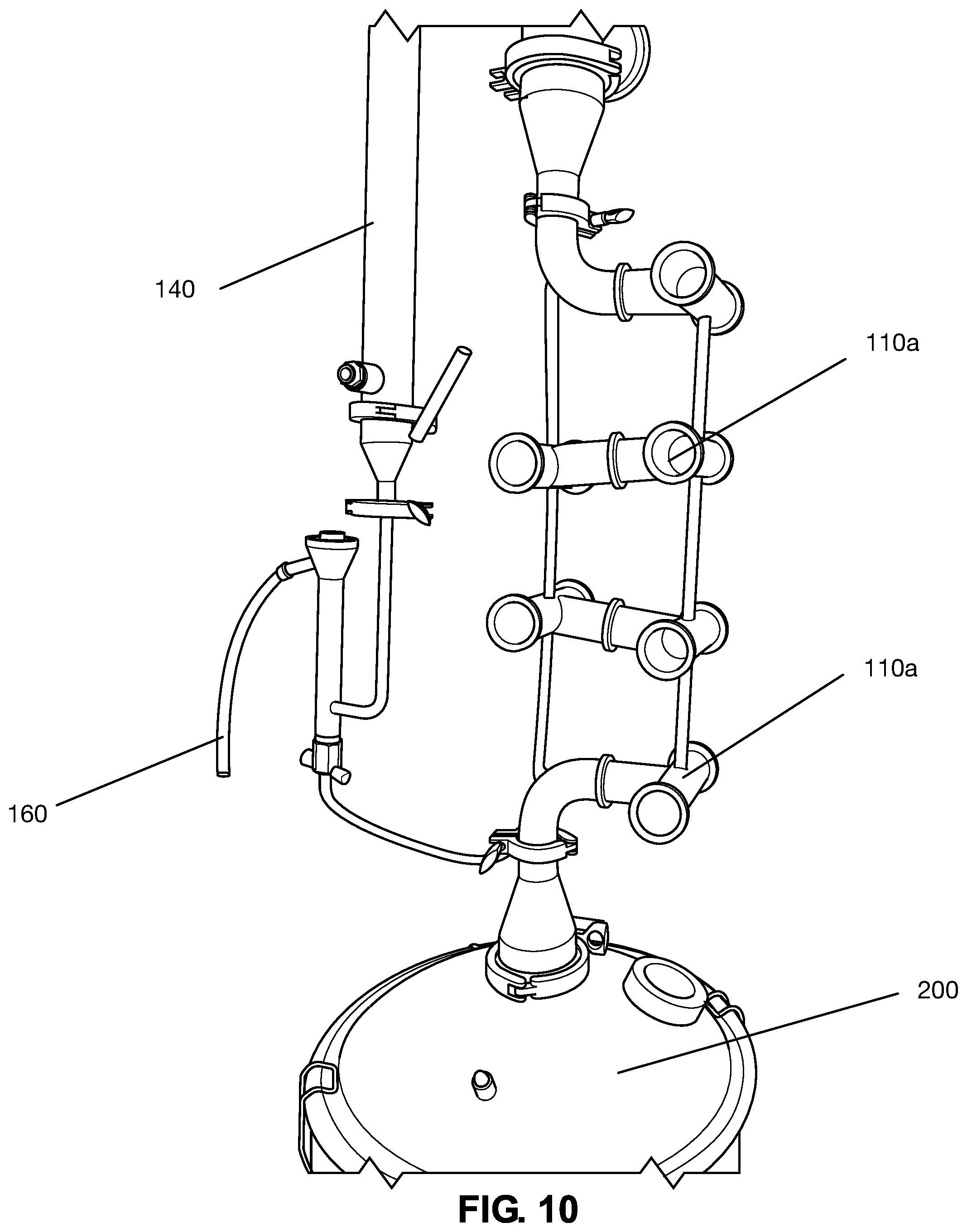 Patent US12551821 Figure 10 – Liquor distillation system and method thereof