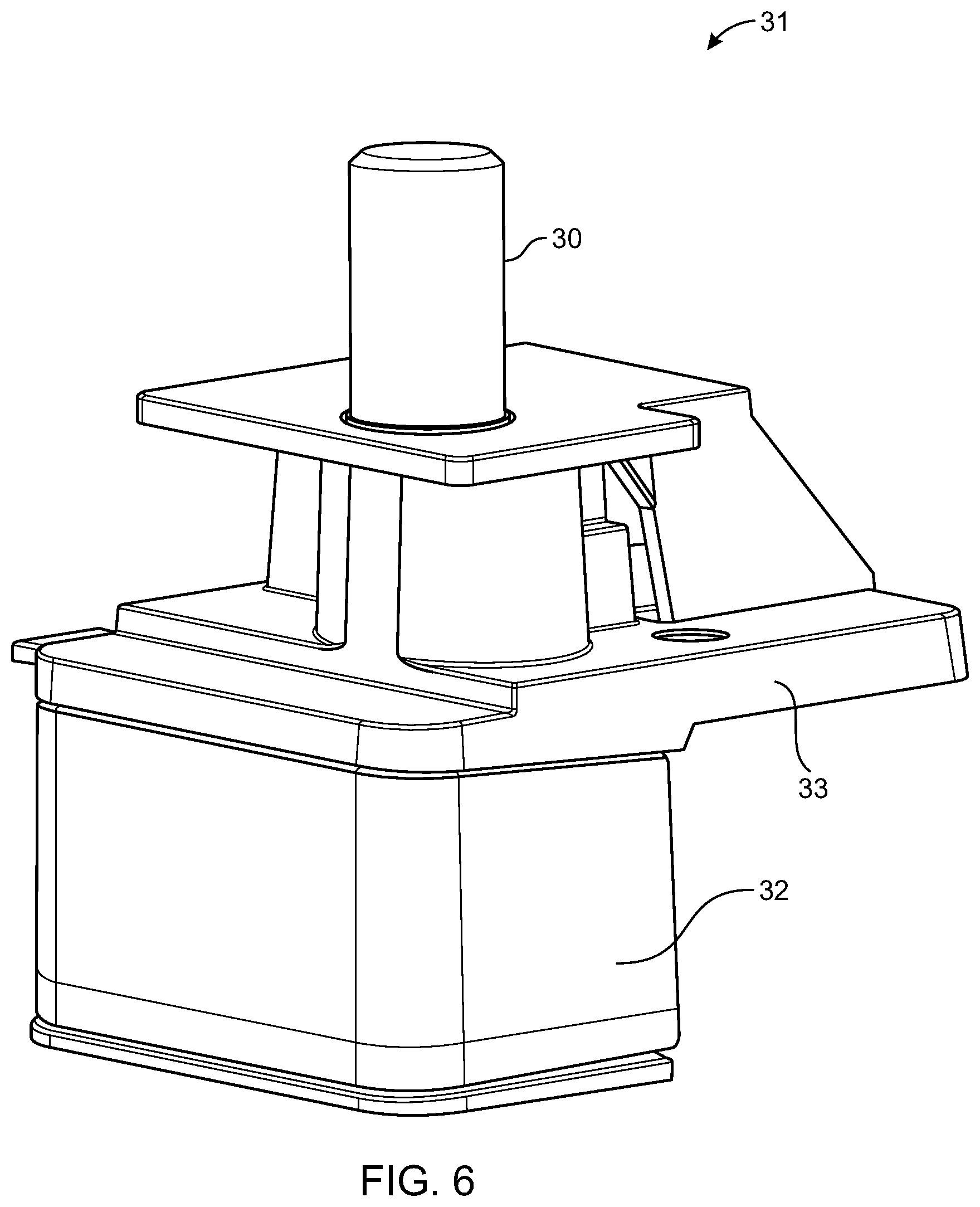 Patent US12551824 Figure 6 – Fraction collector, cooling arangement, and rack for use therewith