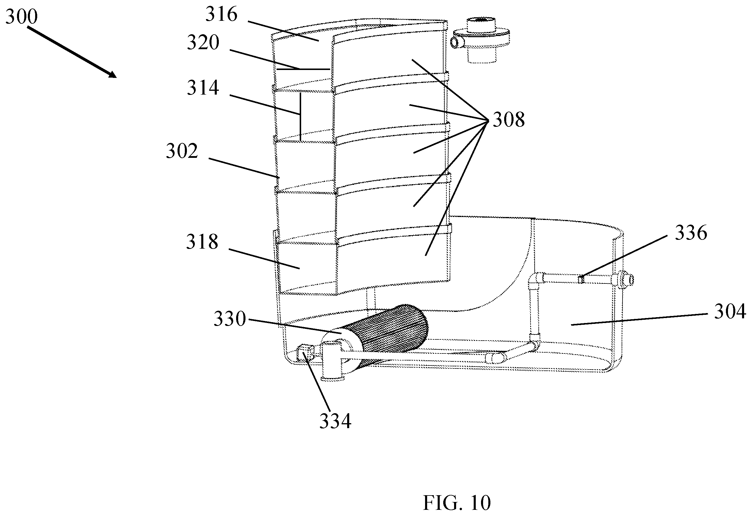 Patent US12551826 Figure 12 – Non-discharge backwash filter system