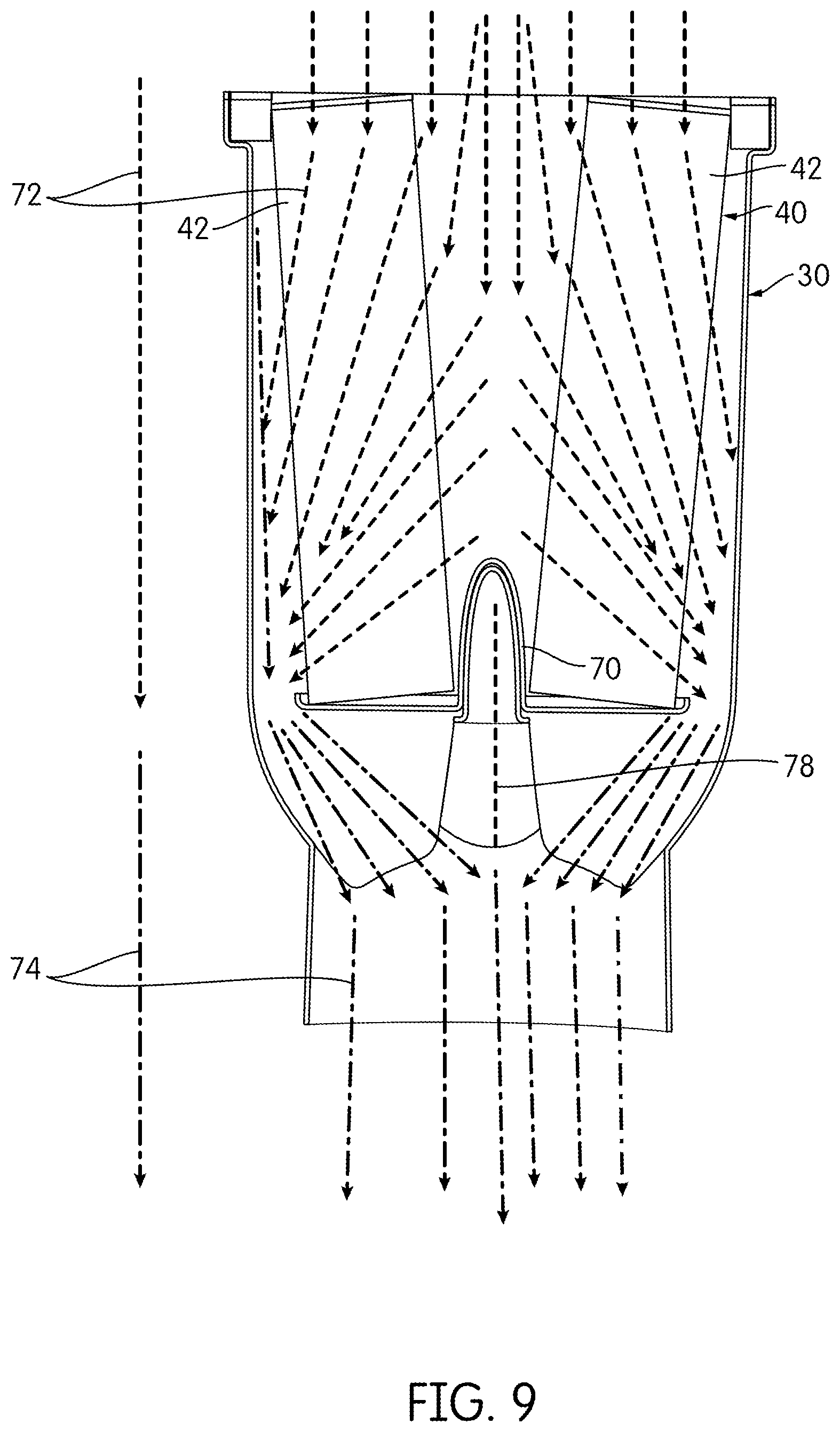 Patent US12551830 Figure 10 – Interlocked stable filter assembly