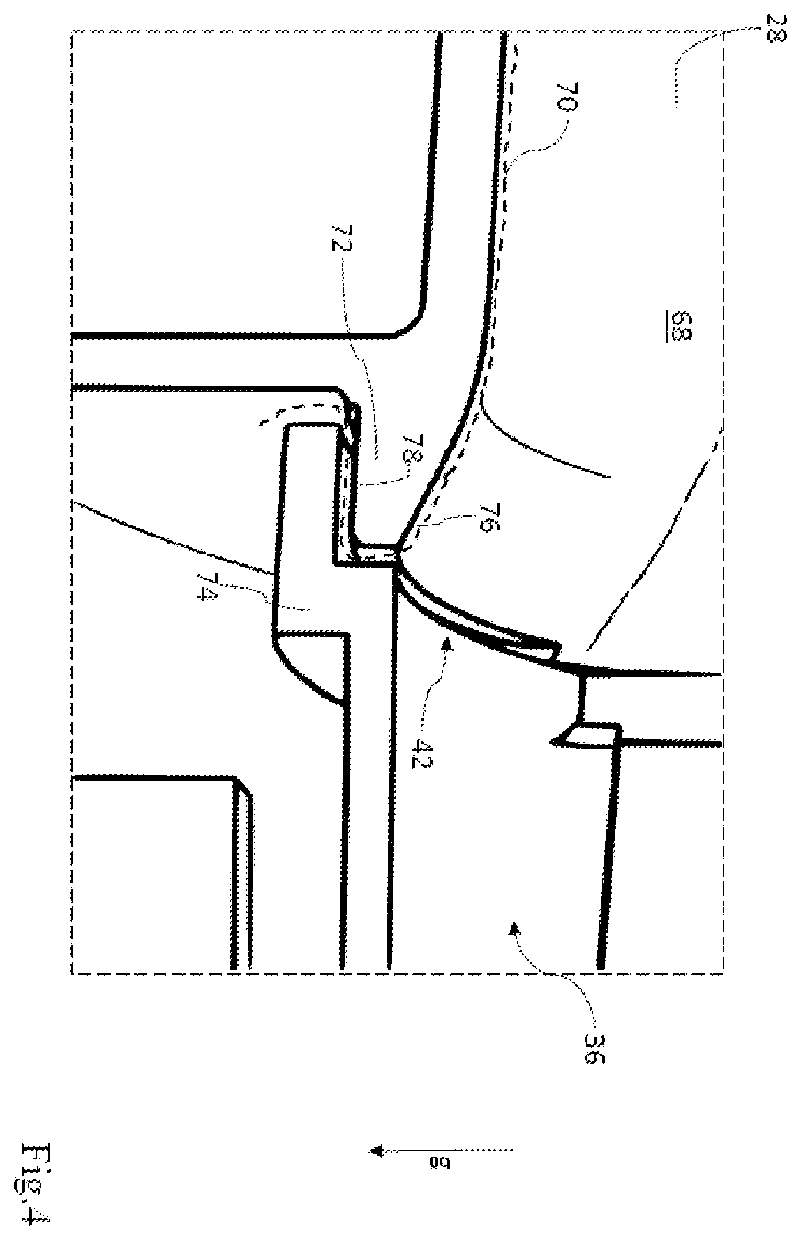 Patent US12551832 Figure 4 – Liquid separator