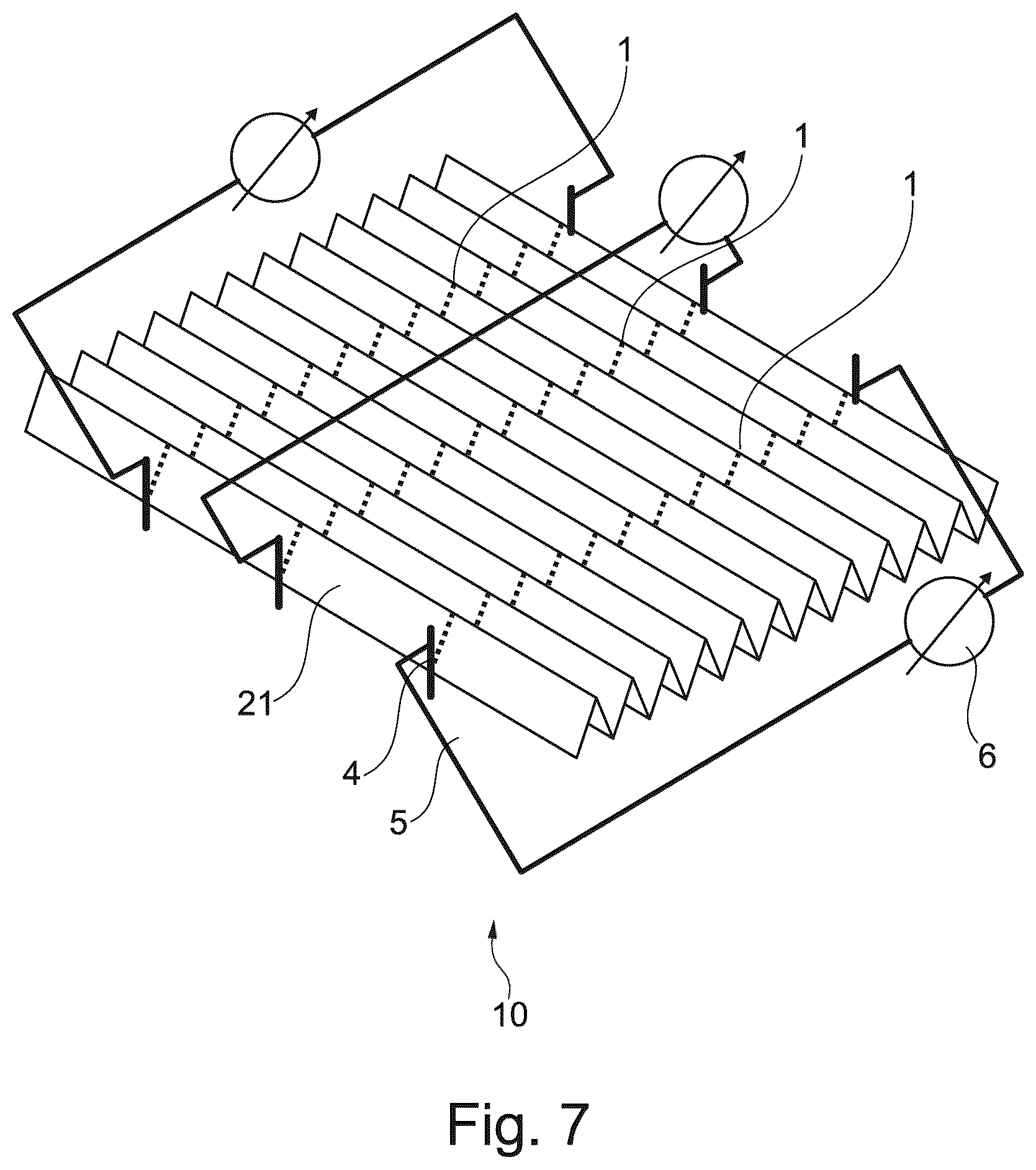 Patent US12551833 Figure 7 – Device for detecting a filter loading