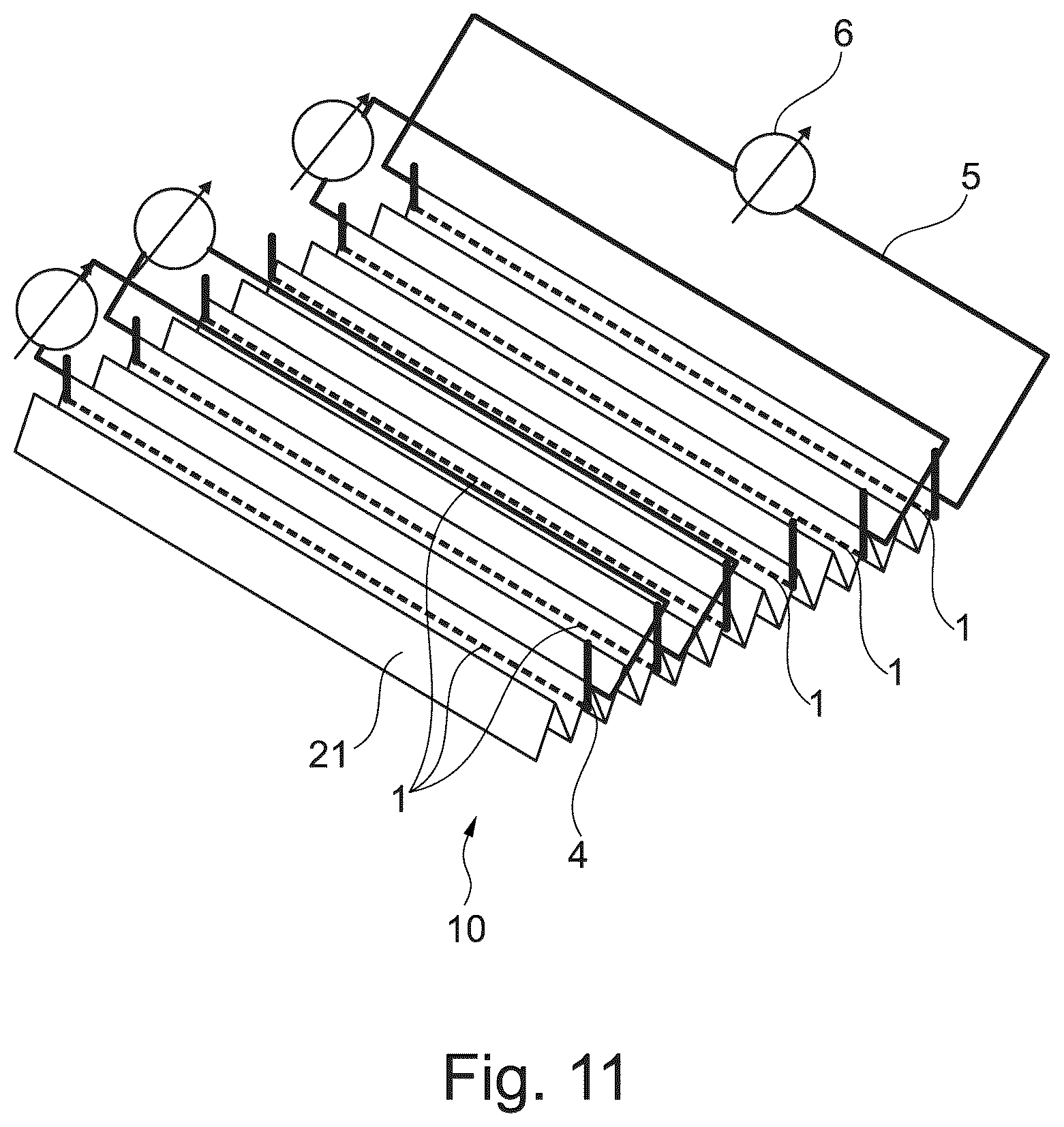 Patent US12551833 Figure 11 – Device for detecting a filter loading