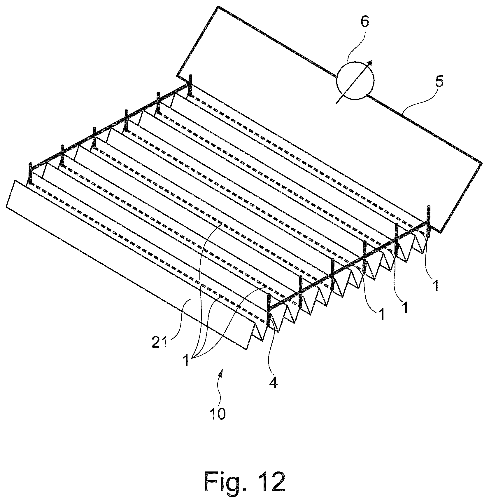 Patent US12551833 Figure 12 – Device for detecting a filter loading