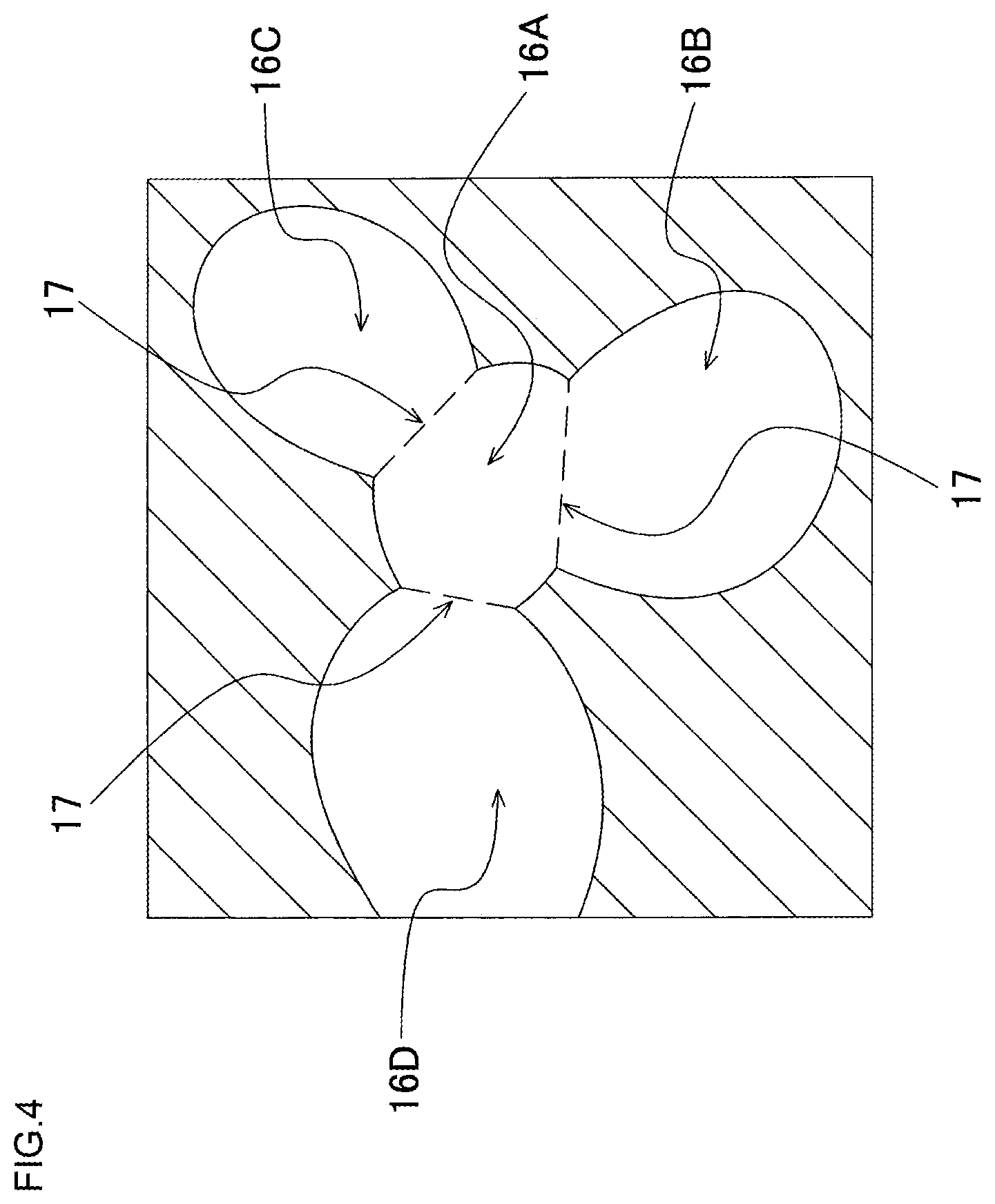 Patent US12551834 Figure 3 – Honeycomb filter