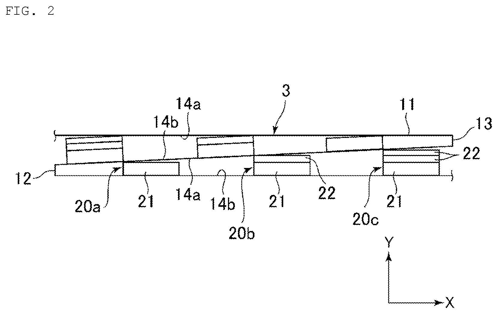 Patent US12551835 Figure 2 – Filter pack and air filter provided with same