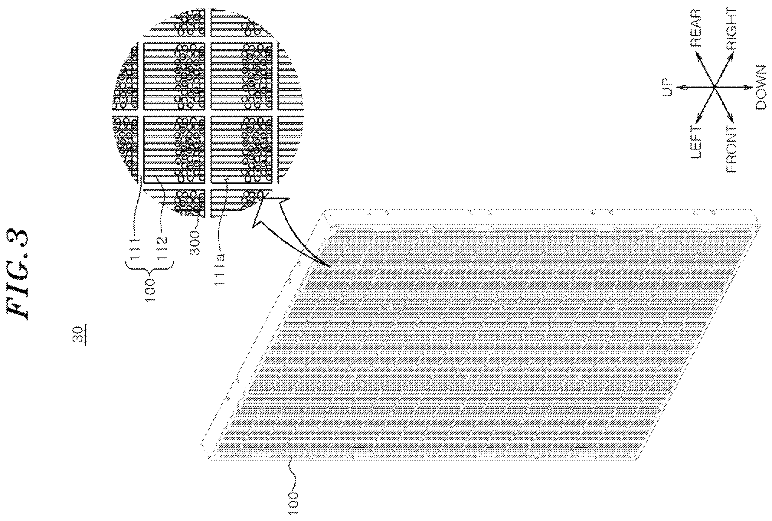Patent US12551836 Figure 3 – Air filter and air purifier comprising same