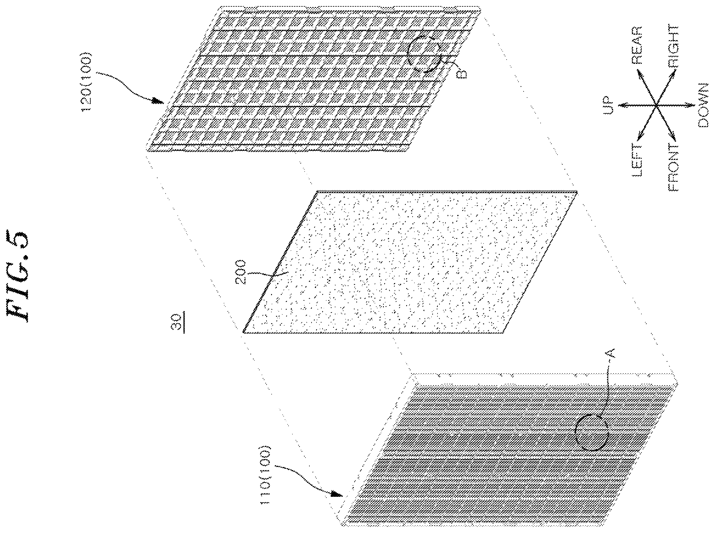 Patent US12551836 Figure 5 – Air filter and air purifier comprising same