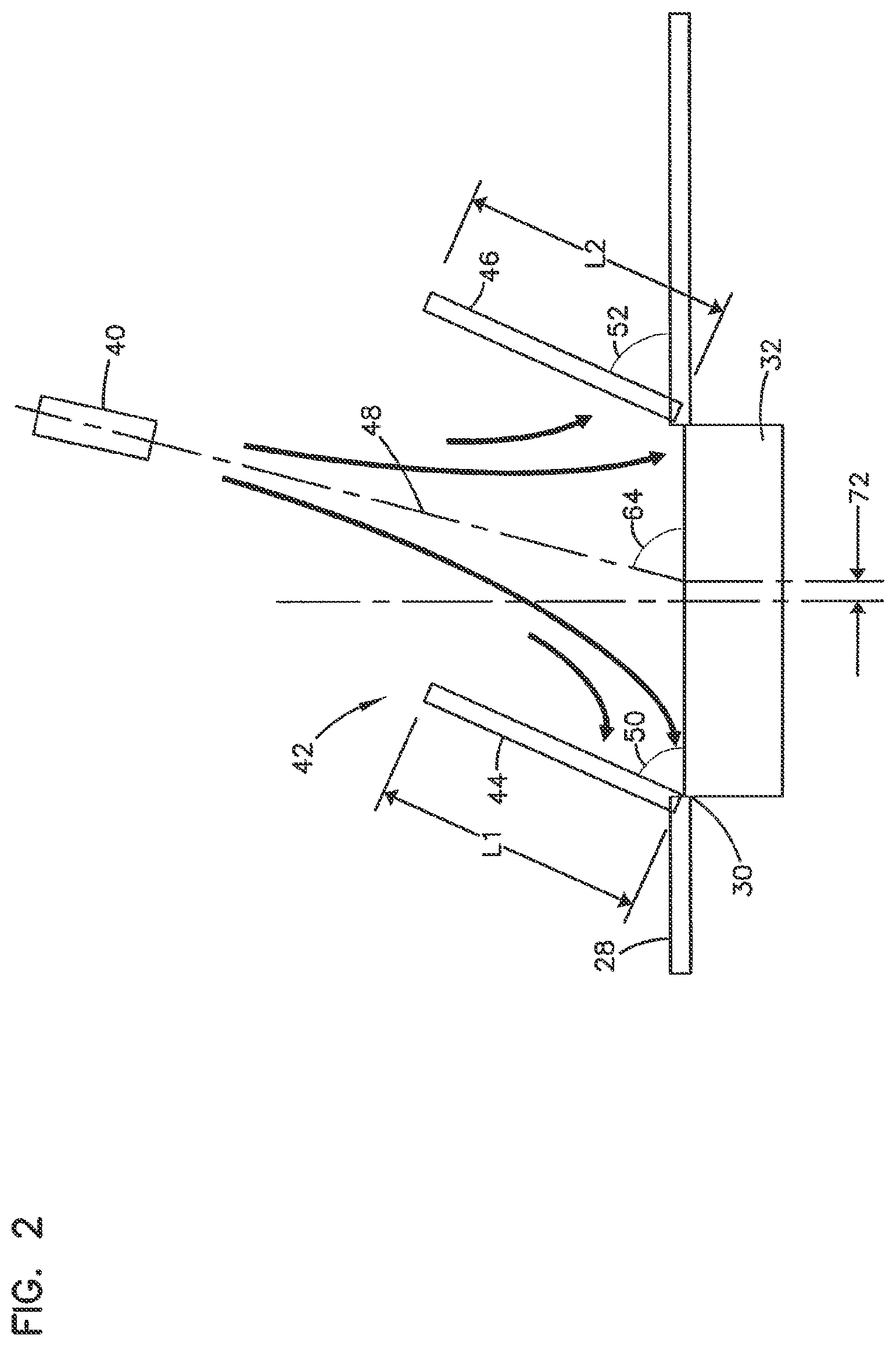 Patent US12551837 Figure 2 – Filter element for pulse cleaning and methods