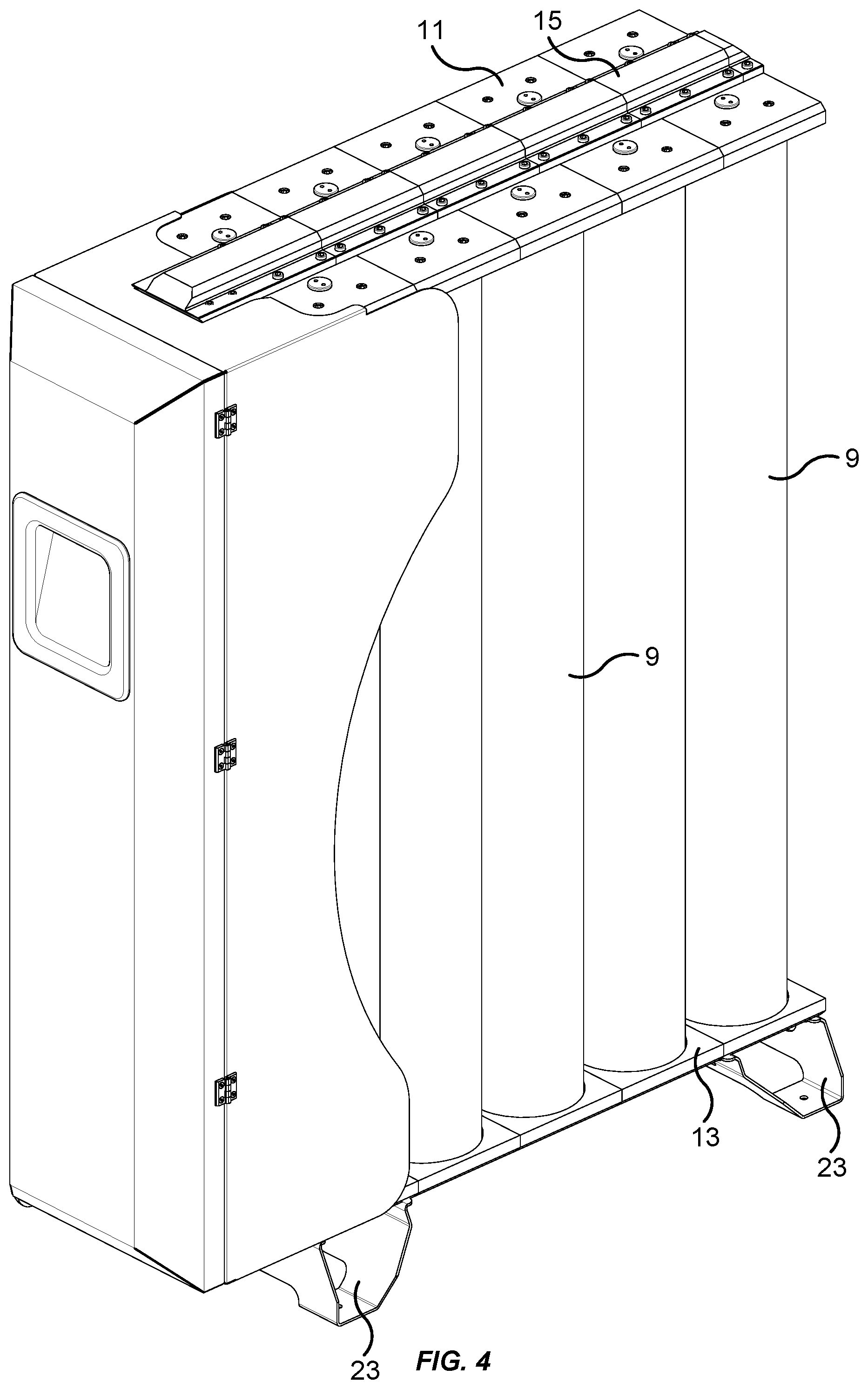 Patent US12551838 Figure 4 – Modular pressure-swing adsorption system