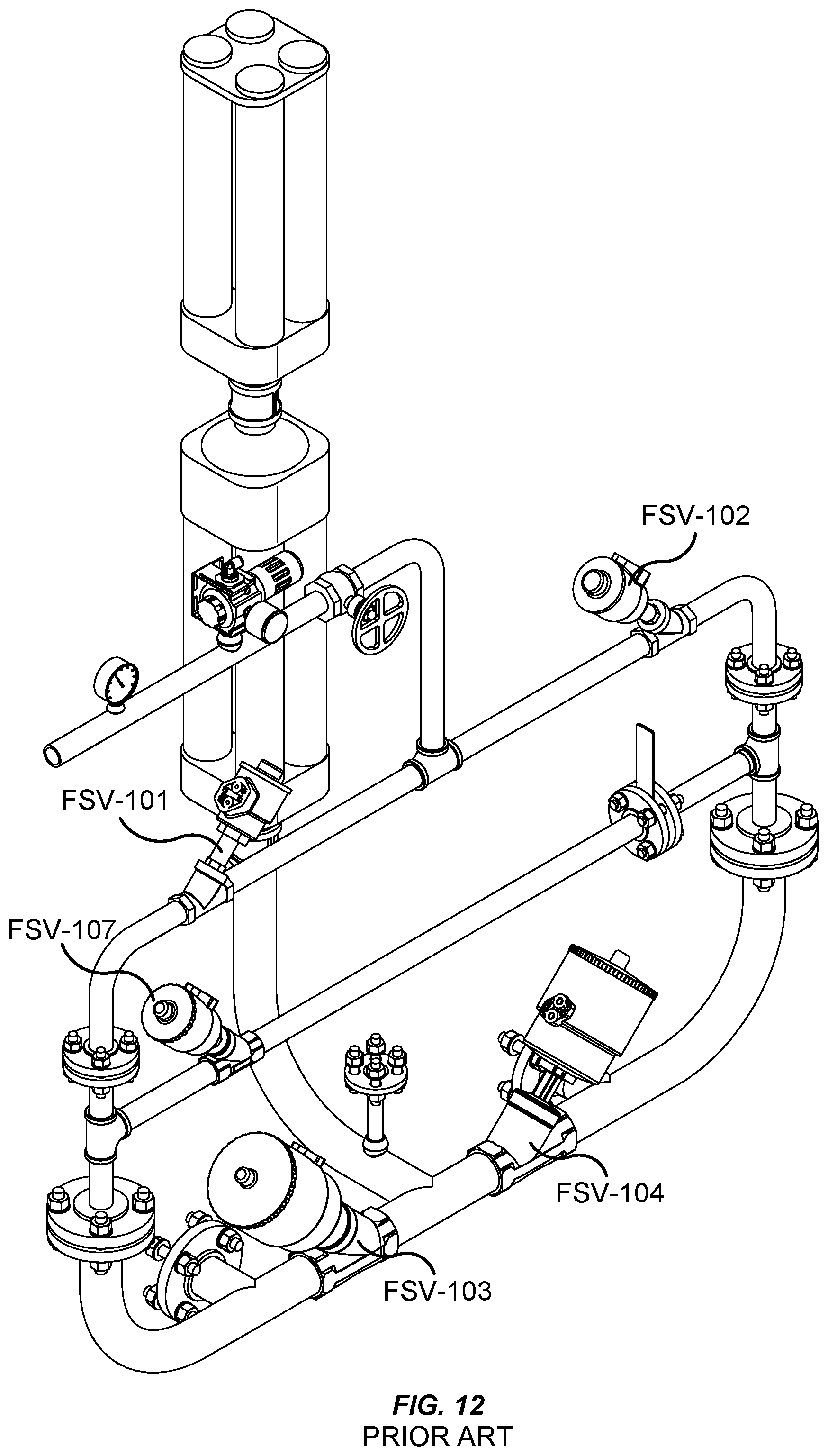Patent US12551838 Figure 12 – Modular pressure-swing adsorption system