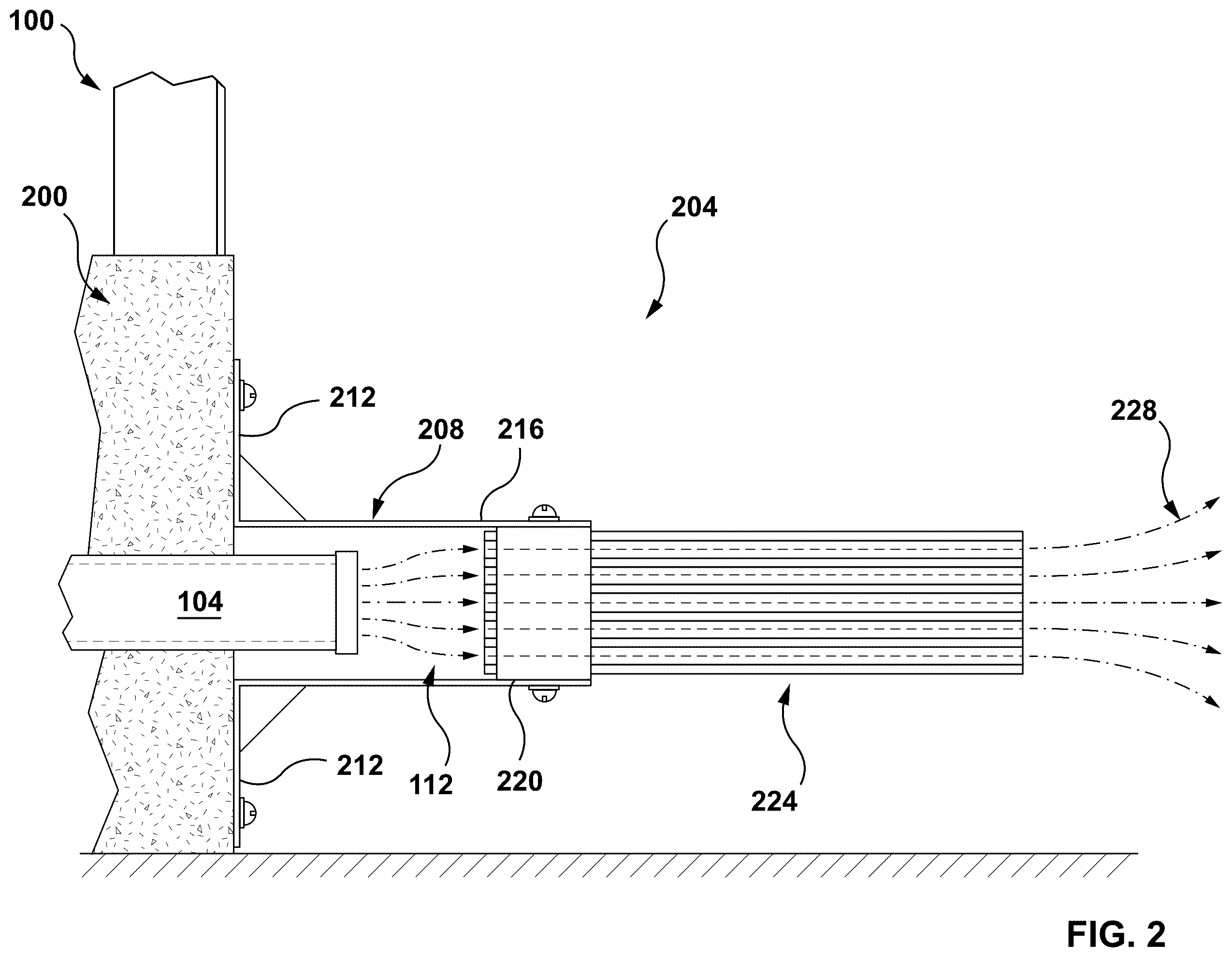 Patent US12551845 Figure 2 – Carbon capture device