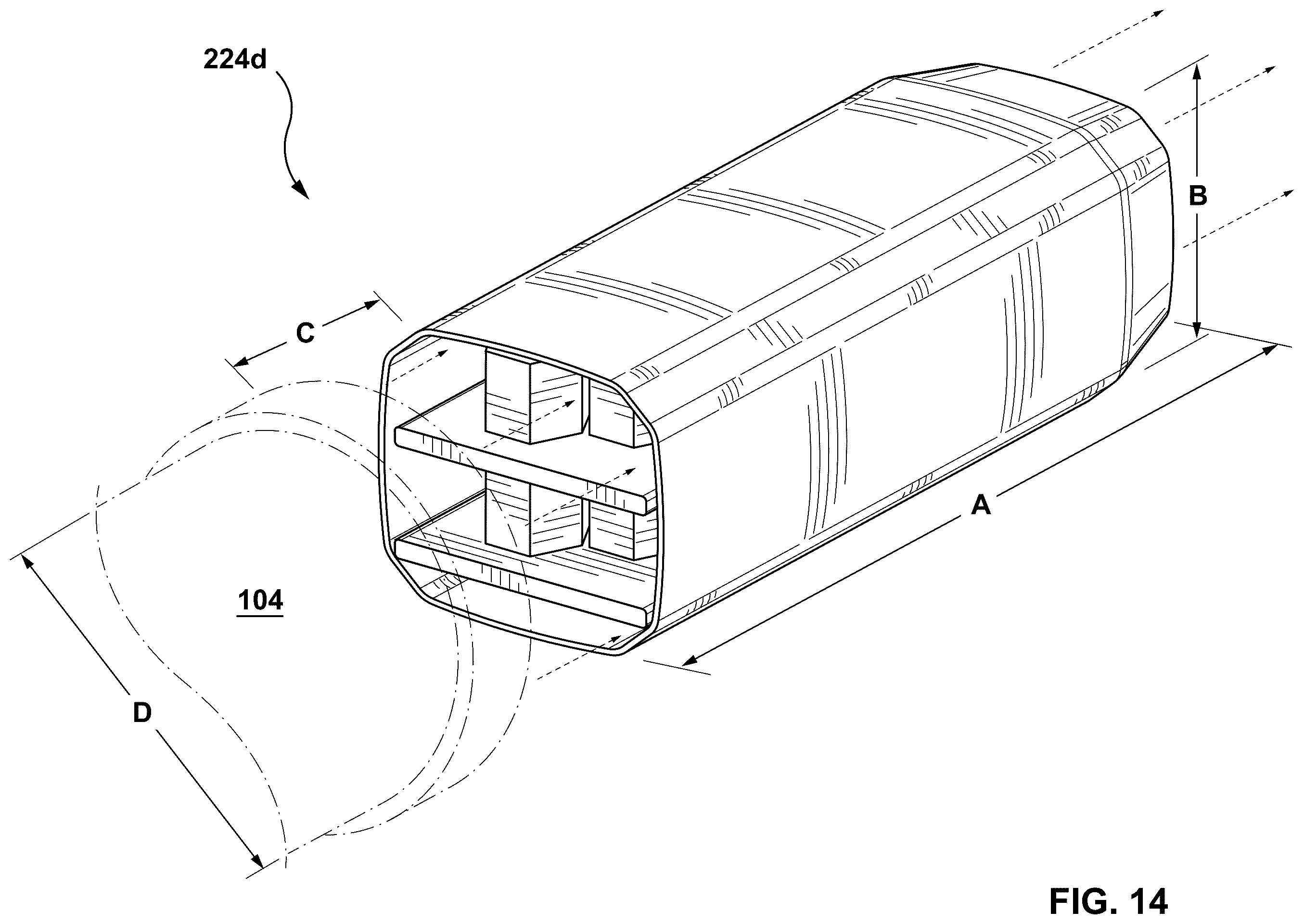 Patent US12551845 Figure 14 – Carbon capture device